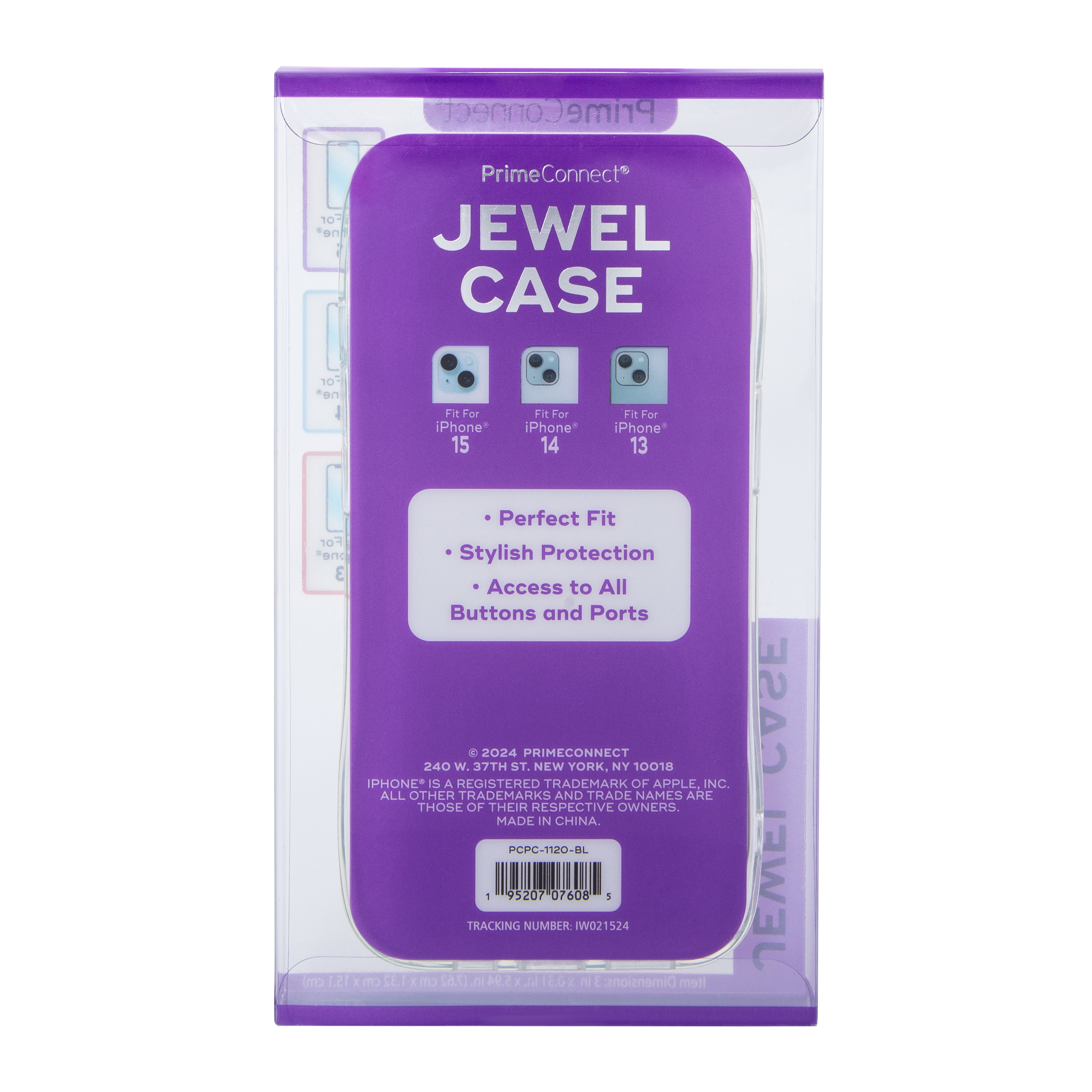 iPhone 16e®/15®/14®/13® Jewel Phone Case