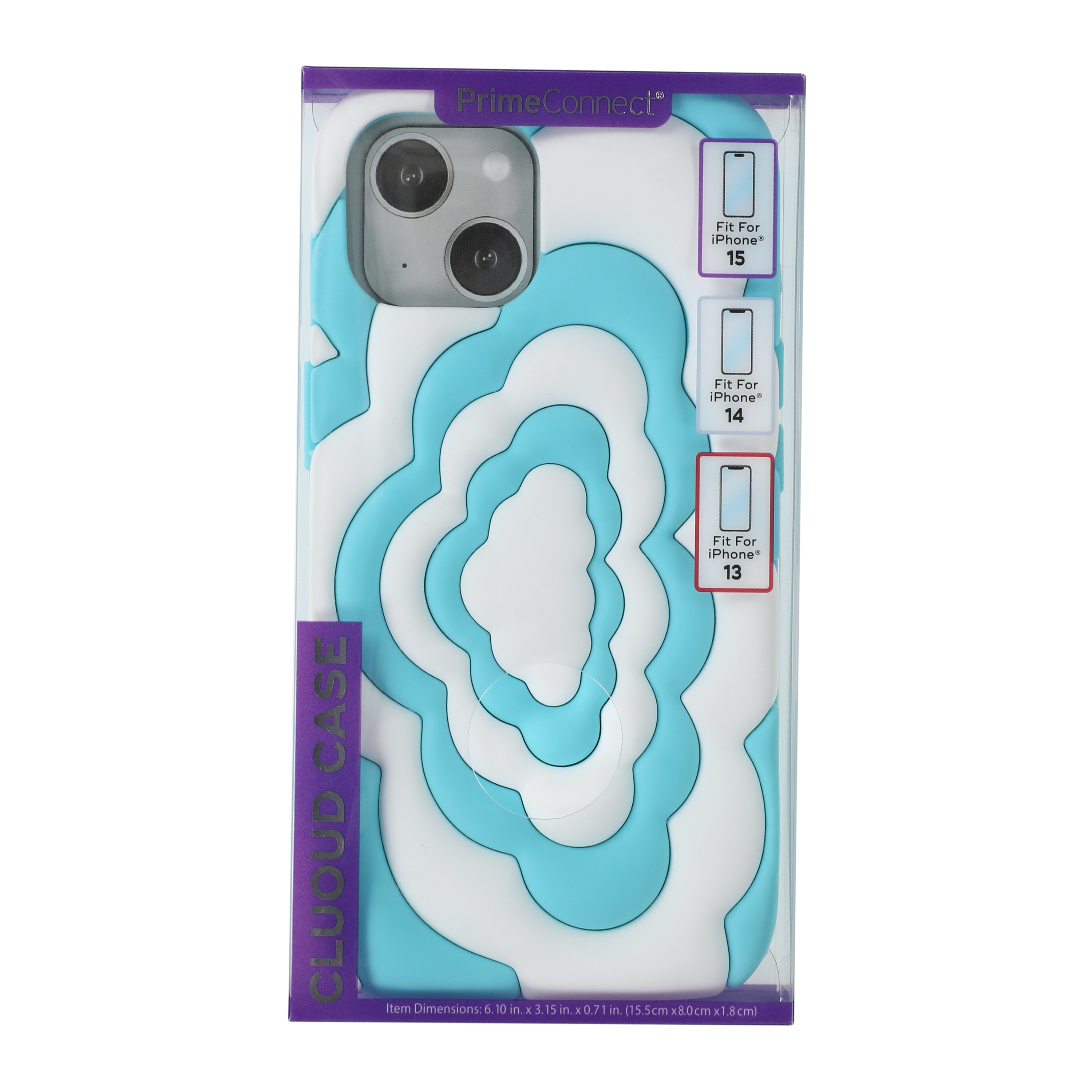 iPhone 16e®/15®/14®/13® Silicone Puffer Phone Case