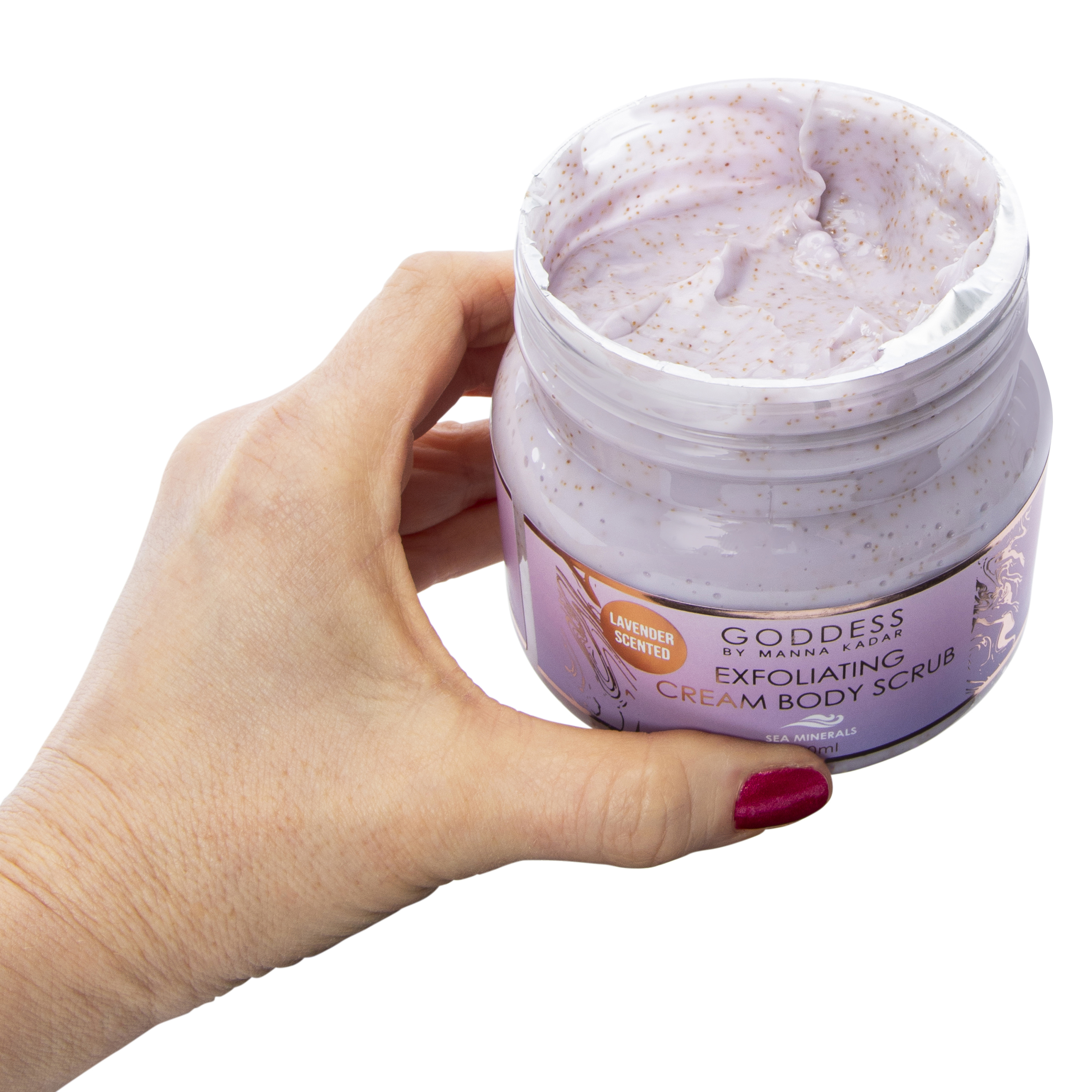 Goddess By Manna Kadar Exfoliating Cream Body Scrub