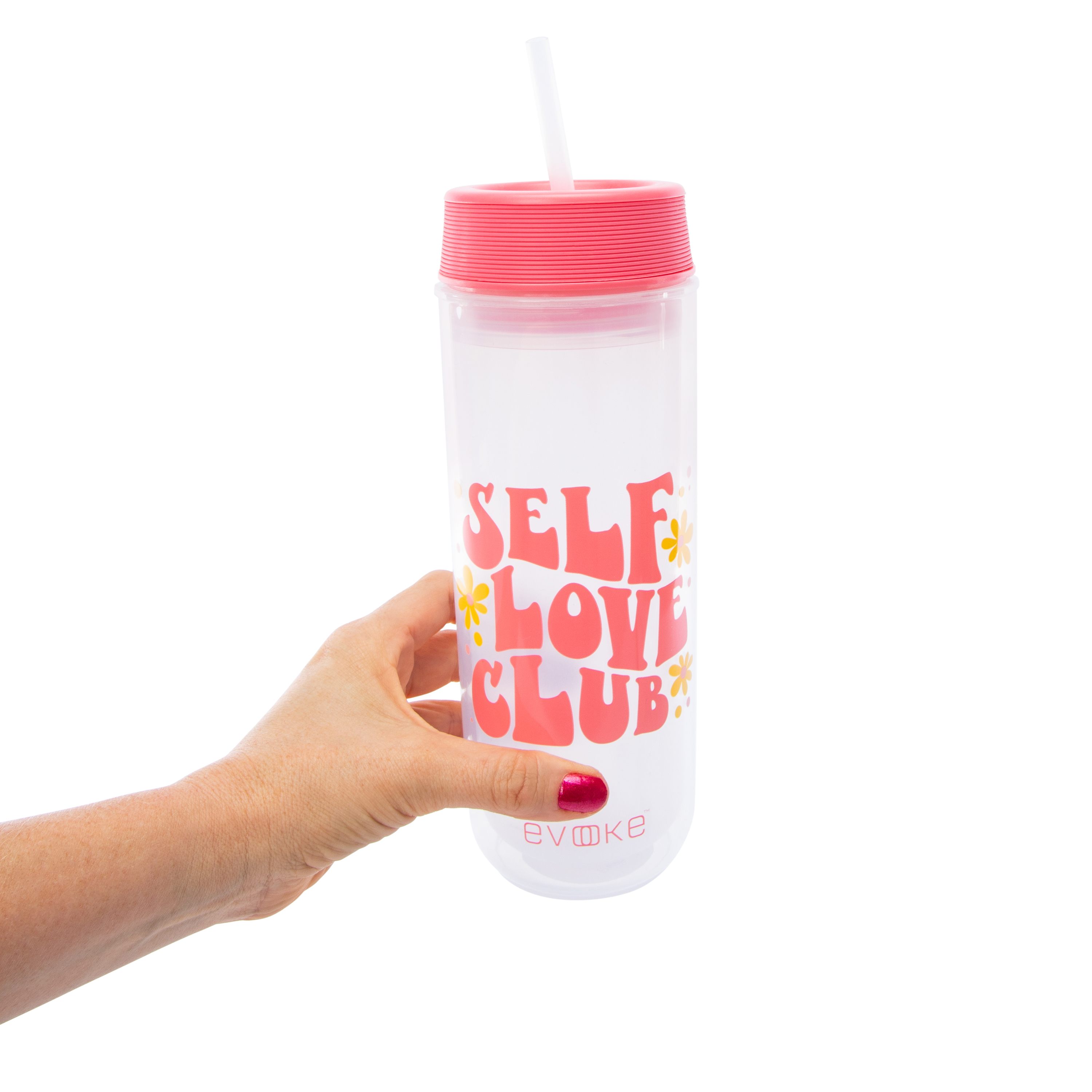 Evoke™ Navigator Double-Wall Water Bottle & Straw Set 22oz