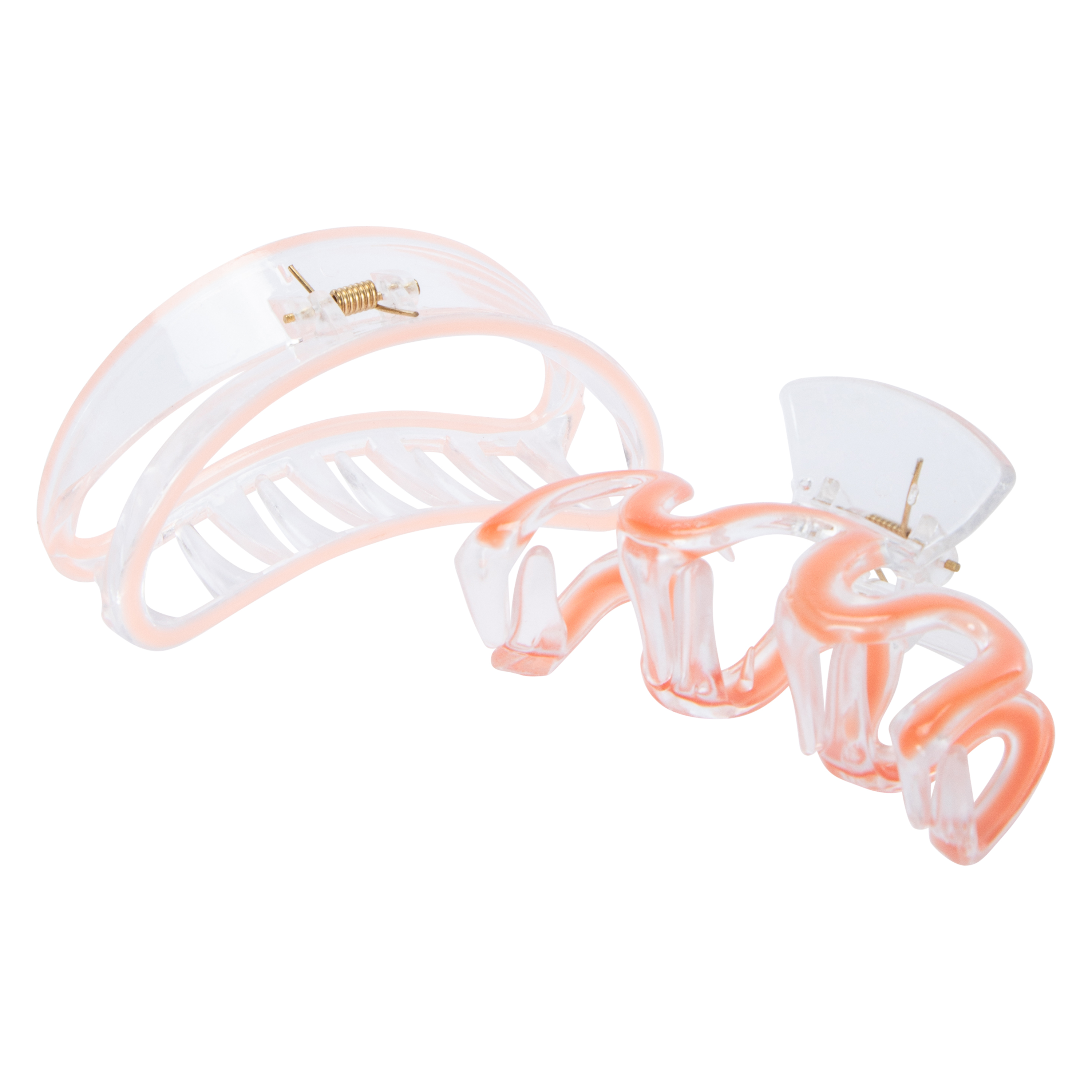 Graphic Line Claw Clips 2-Count