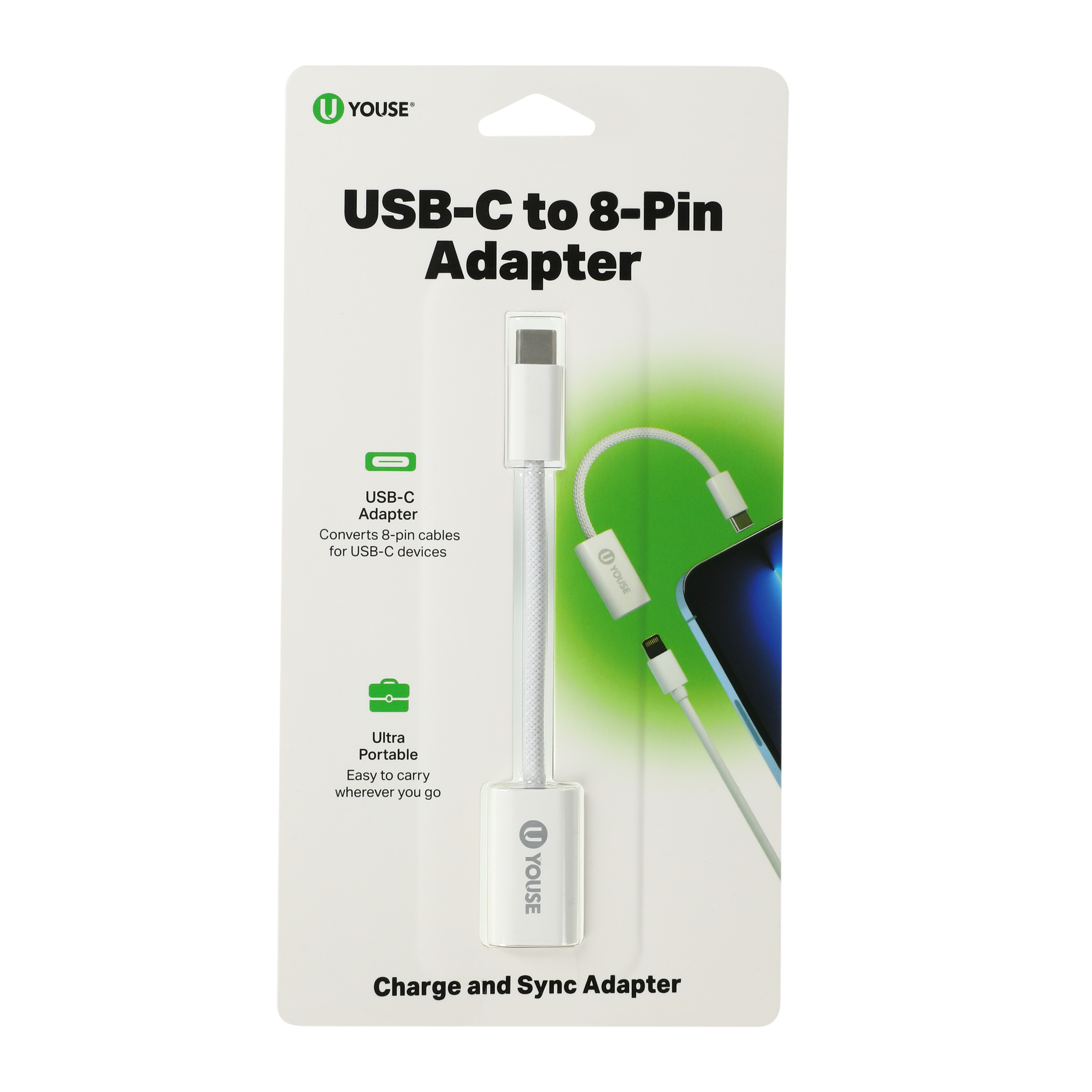 USB-C to 8-Pin Adapter