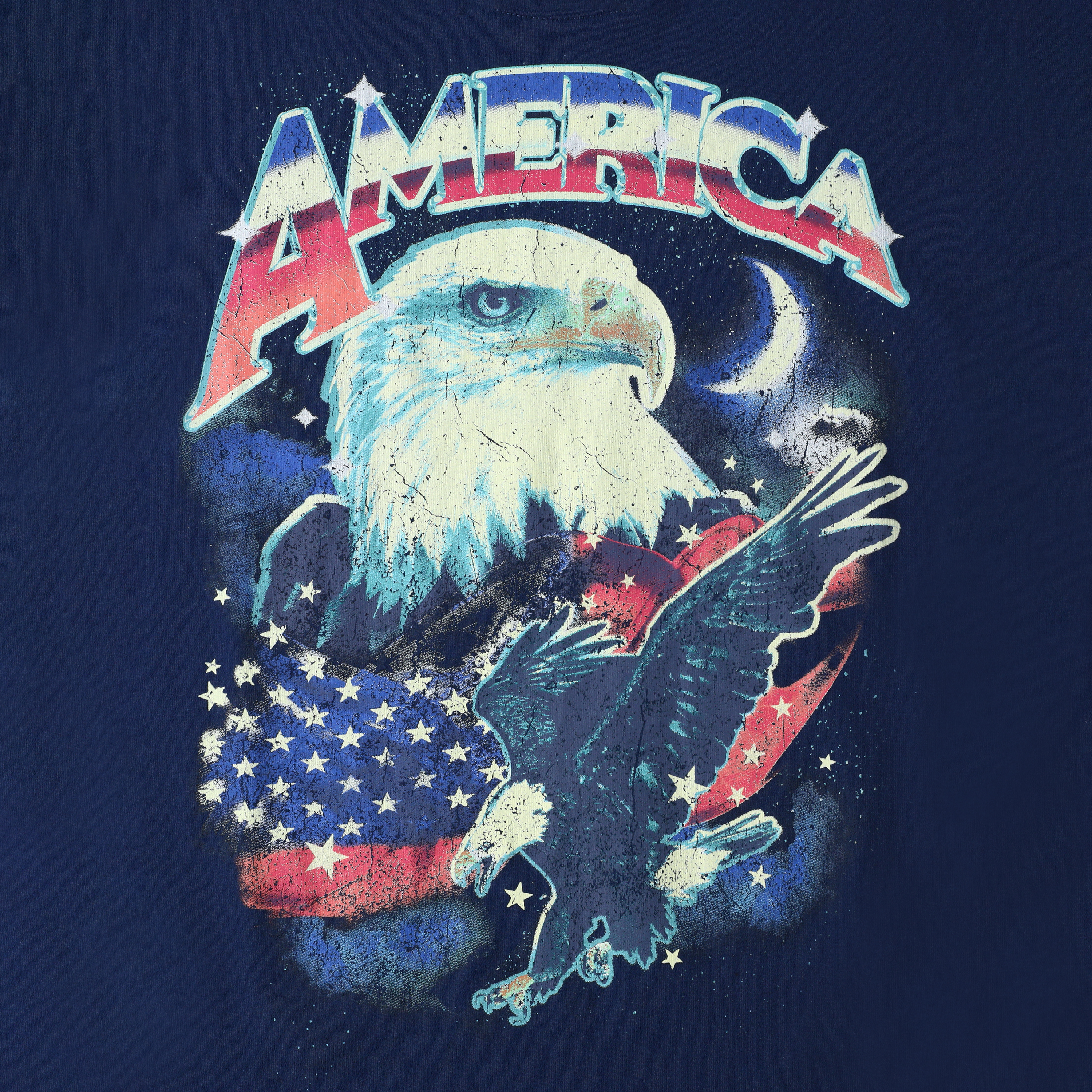 America Bald Eagle Graphic Tee