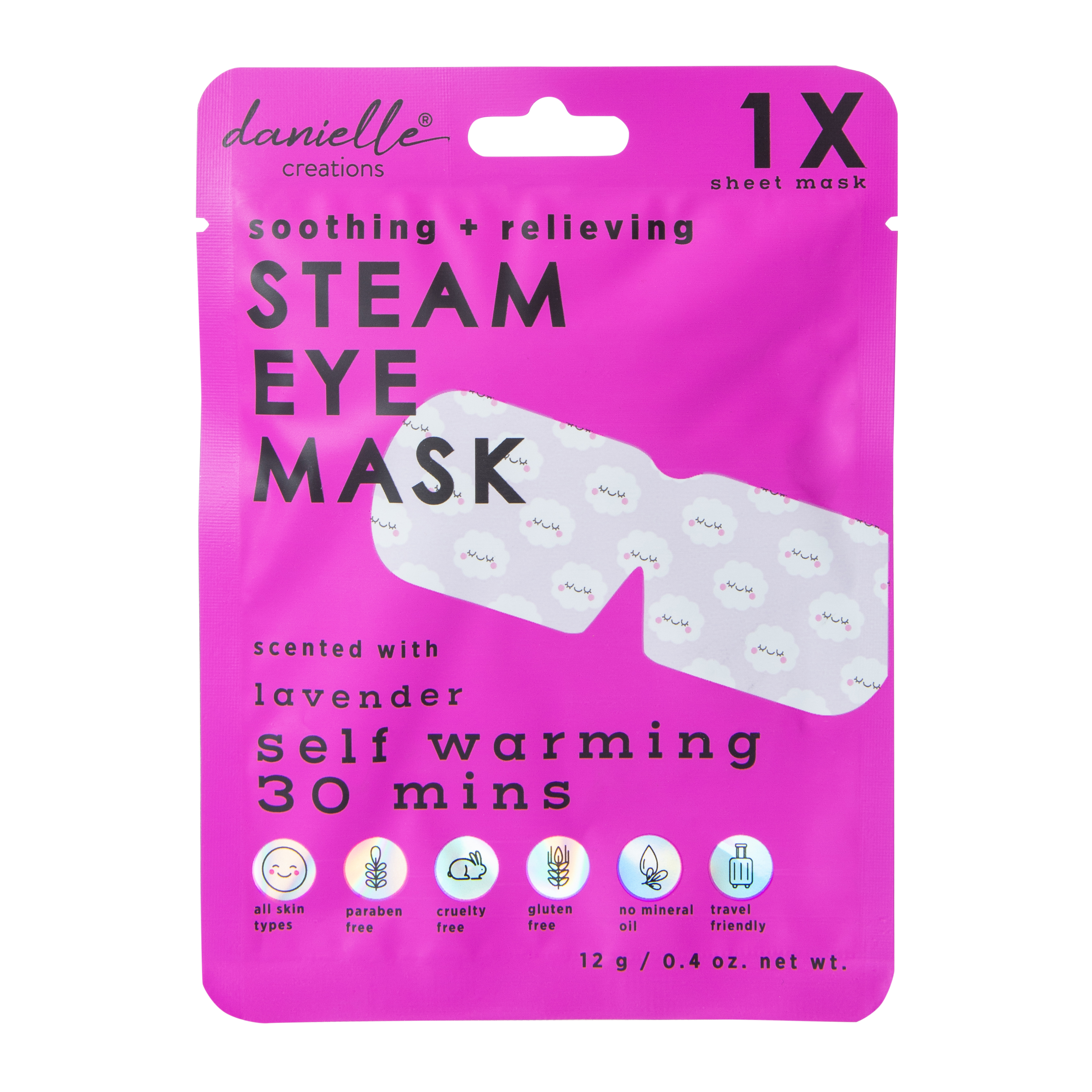 Danielle Creations® Self-Warming Steam Eye Mask 1-Count | Five Below