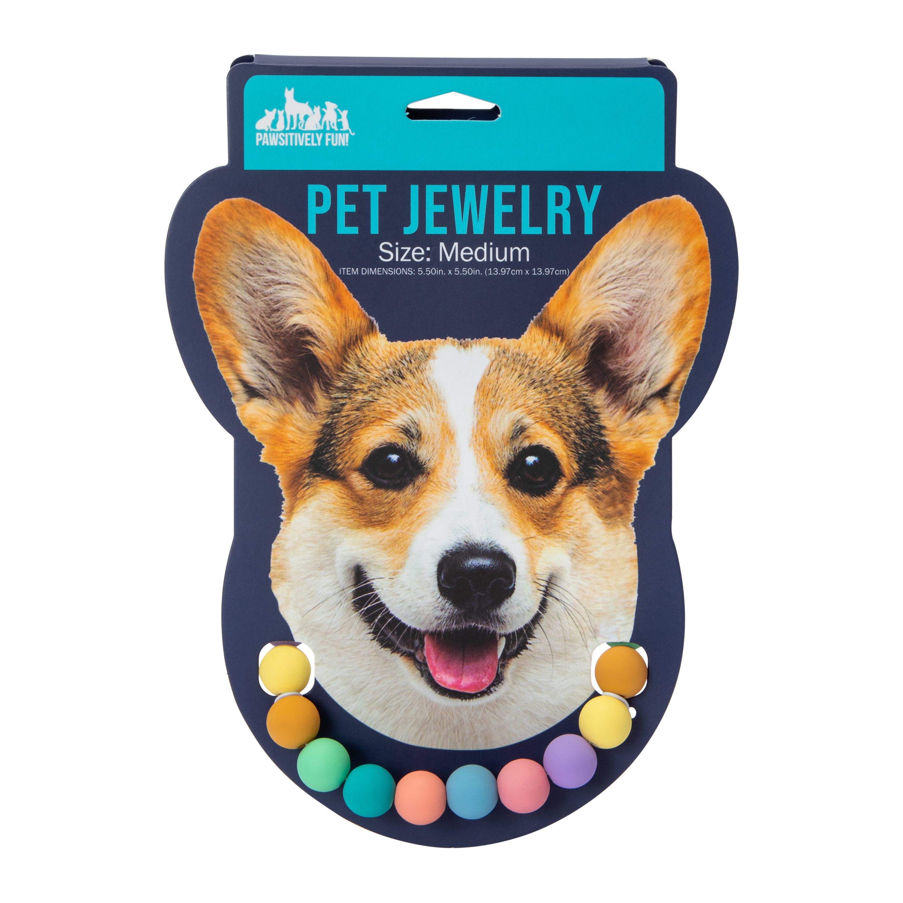 Rainbow Bead Pet Jewelry