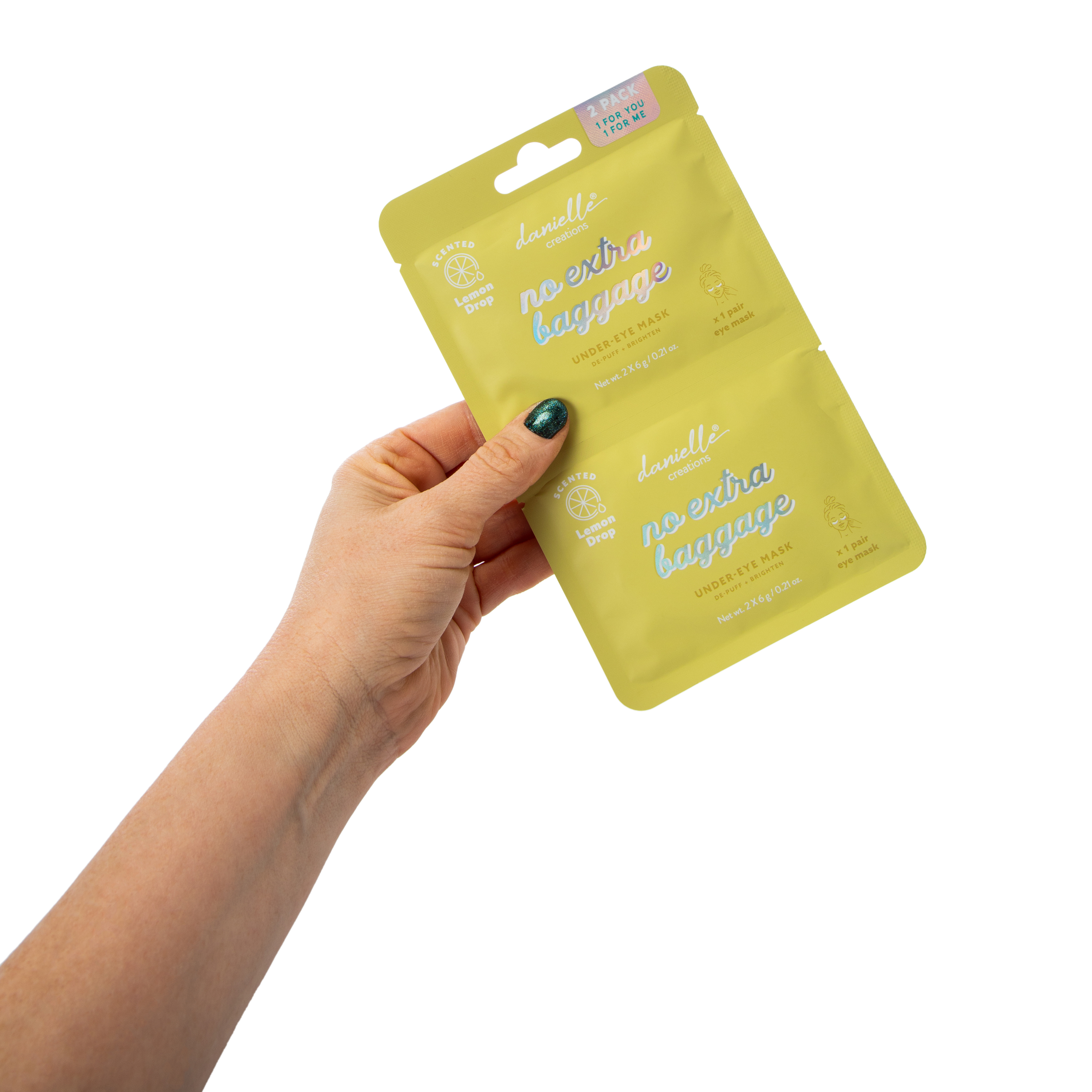 Danielle Creations® De-Puff & Brighten Under-Eye Mask 2-Count