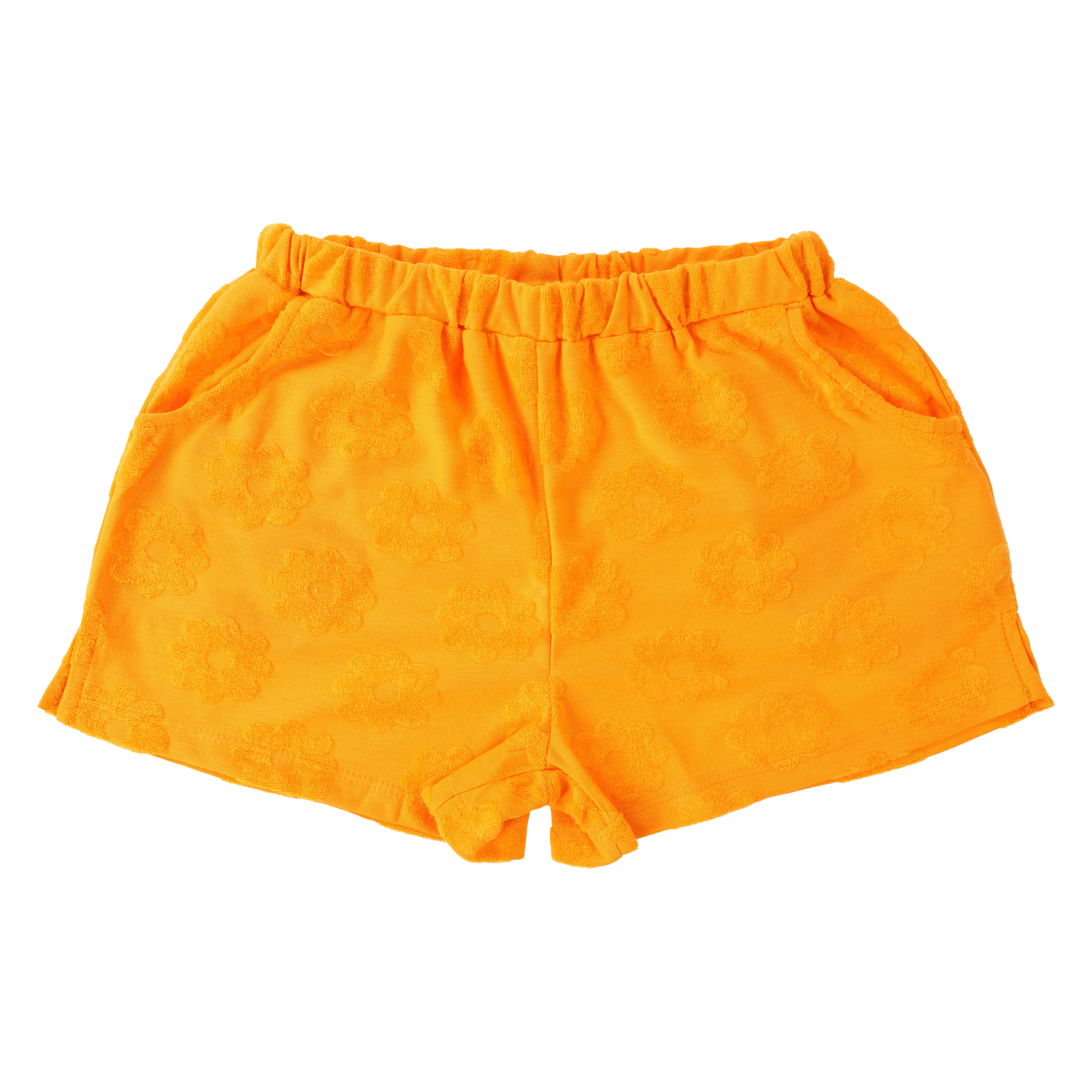 【GROVE】 GRVB_FLOWER TERRY SHORTS / 追跡付 Striped Drawstring Terry Short For Women | Factory
