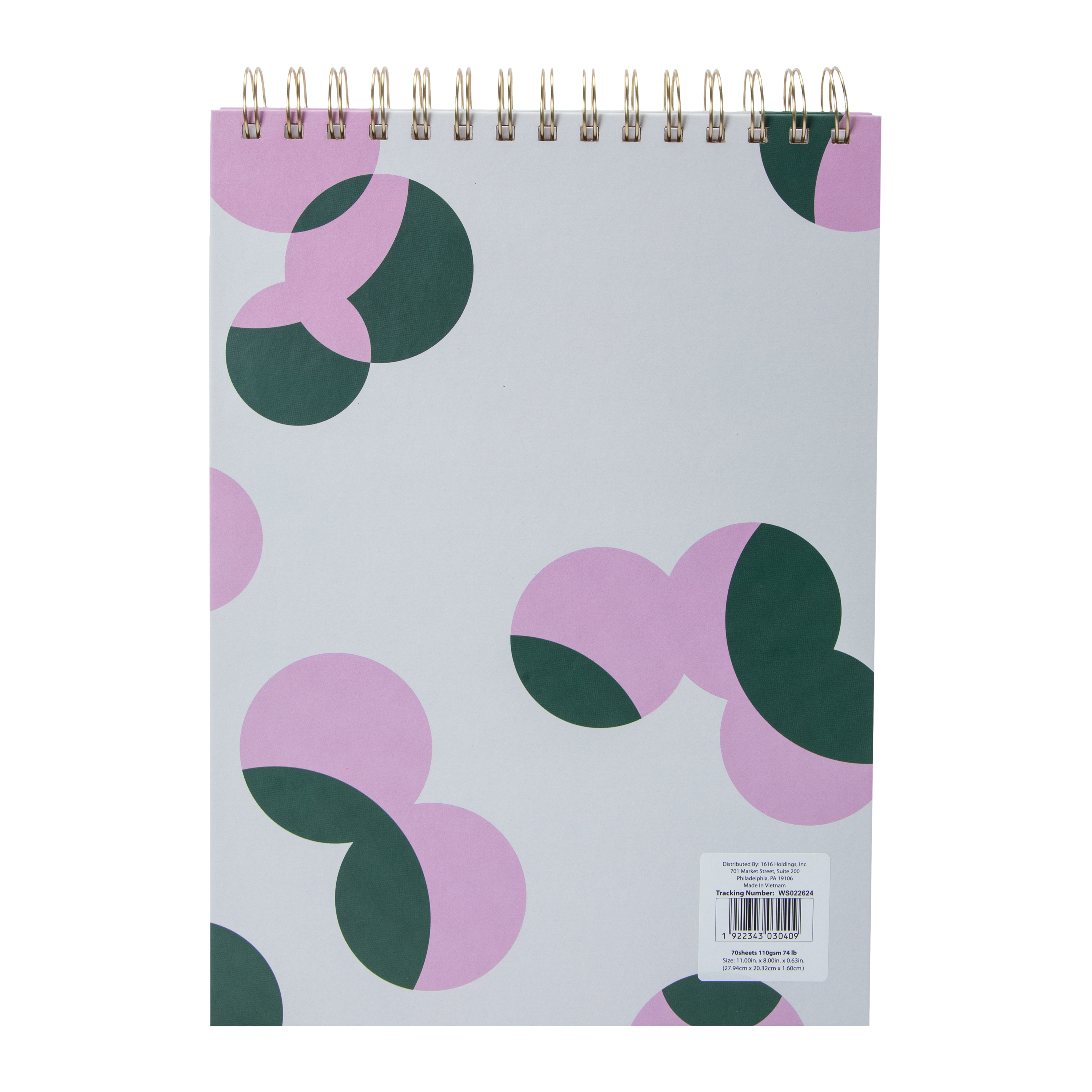 Twin Wire Sketchbook 8in x 11in