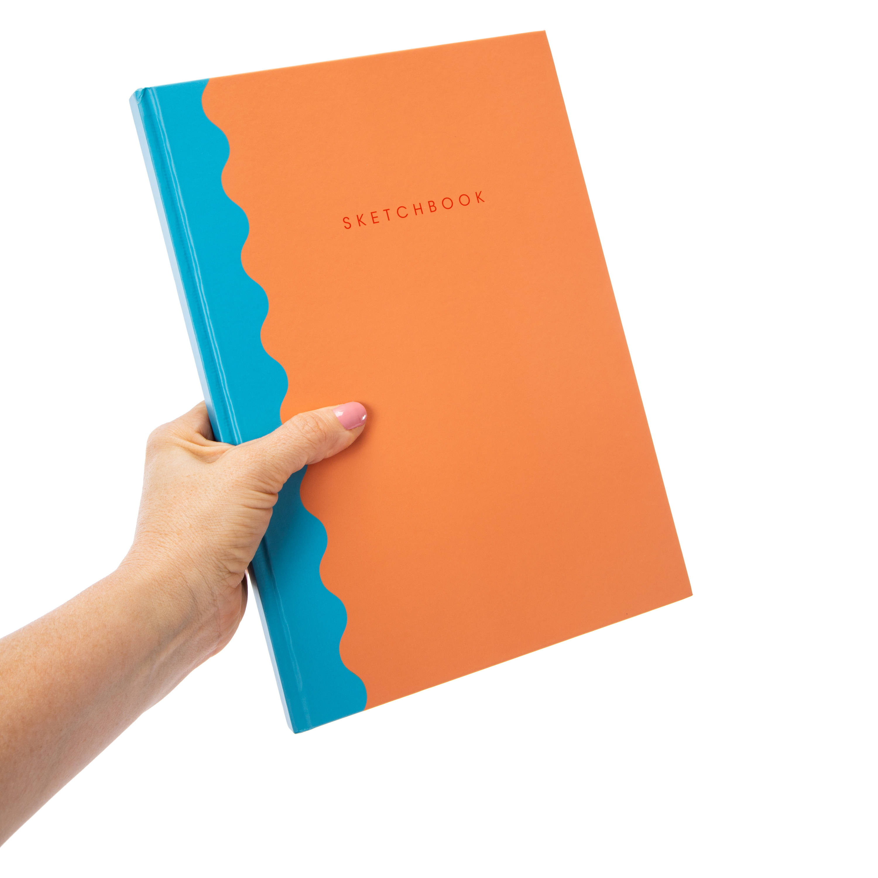 Scalloped-Edge Sketchbook 8in x 11in