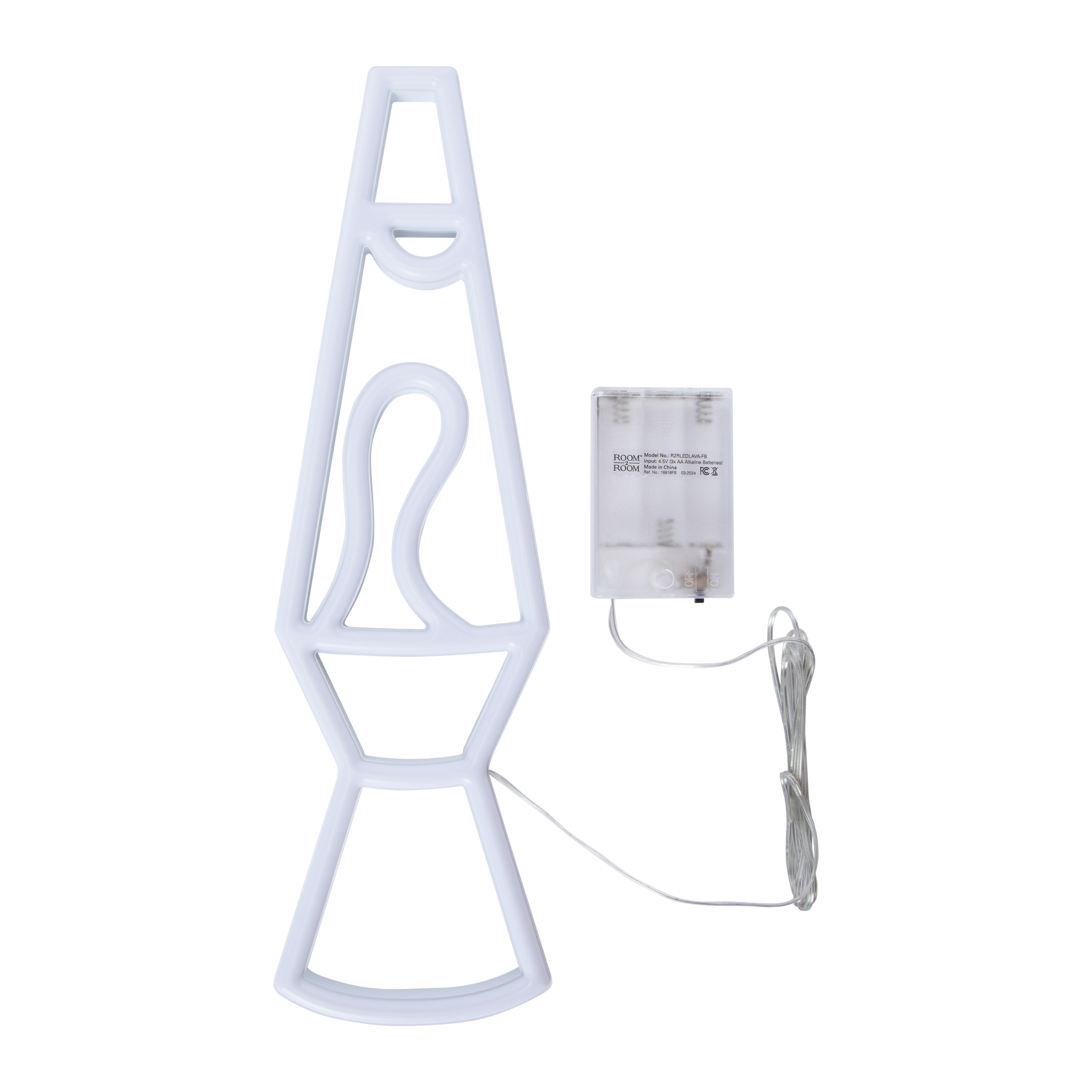 Lava Lamp LED Wall Light 4.17in x 13.77in