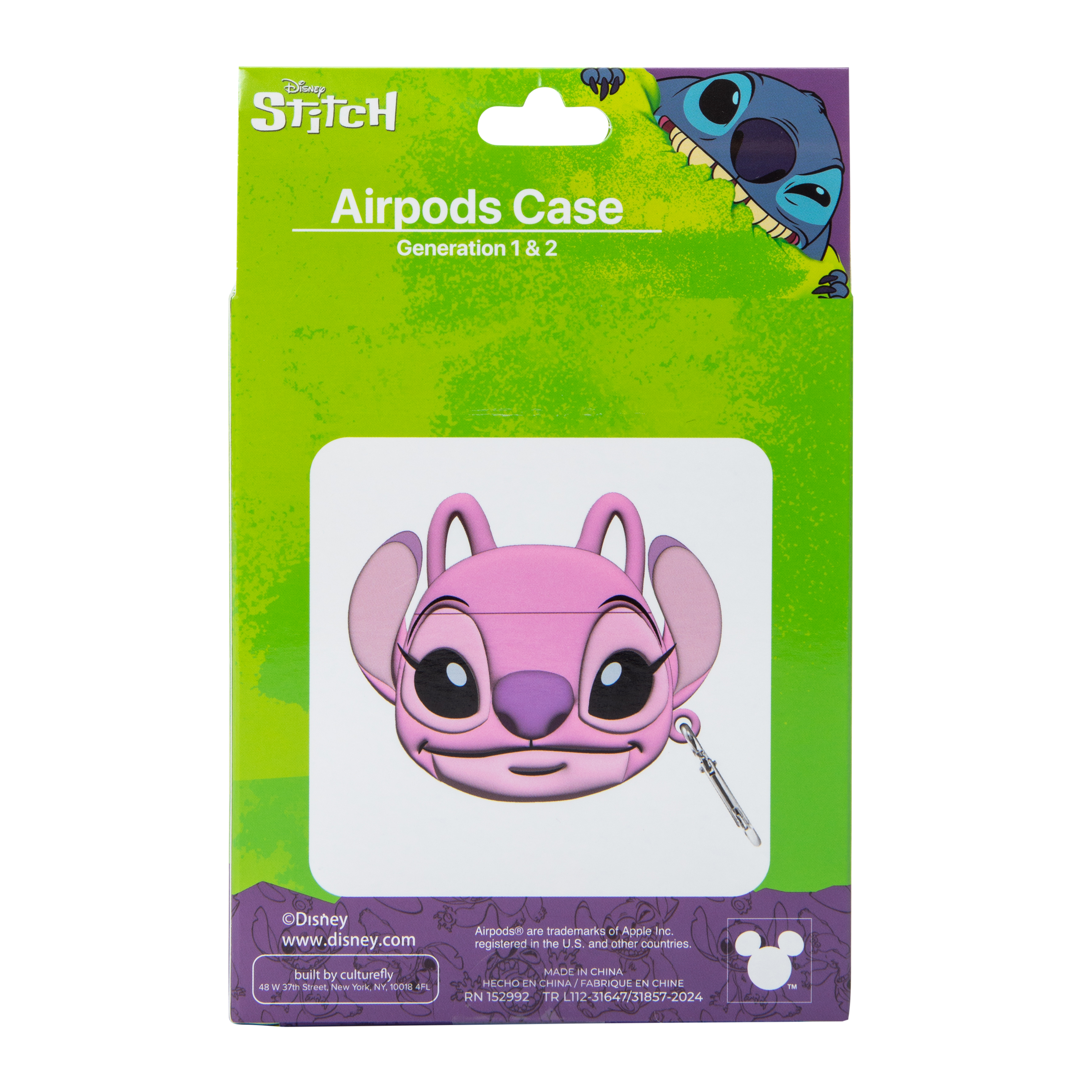 Disney Lilo & Stitch Earbuds Case Cover For AirPods® Gen 1/Gen 2