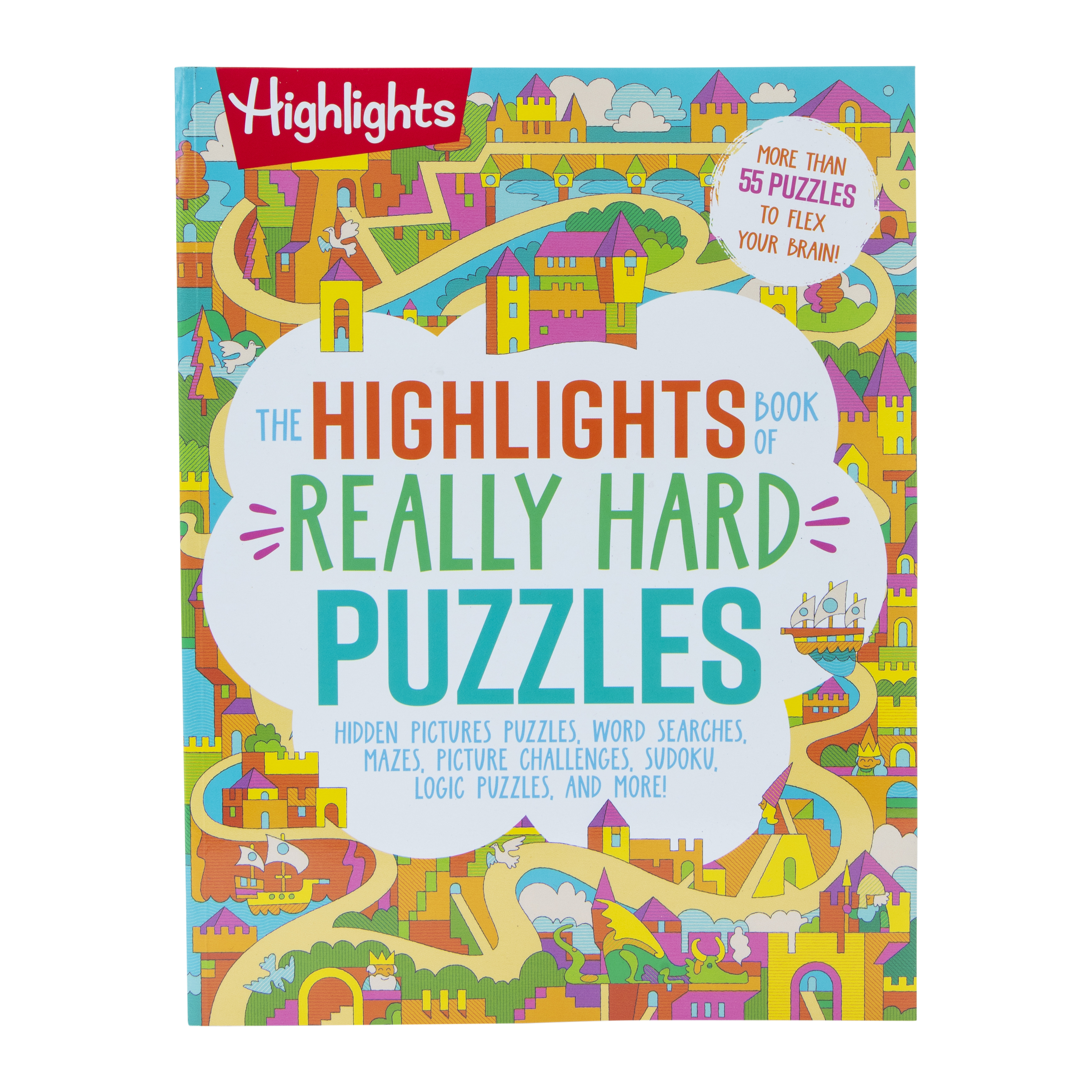 The Highlights Book Of Really Hard Puzzles