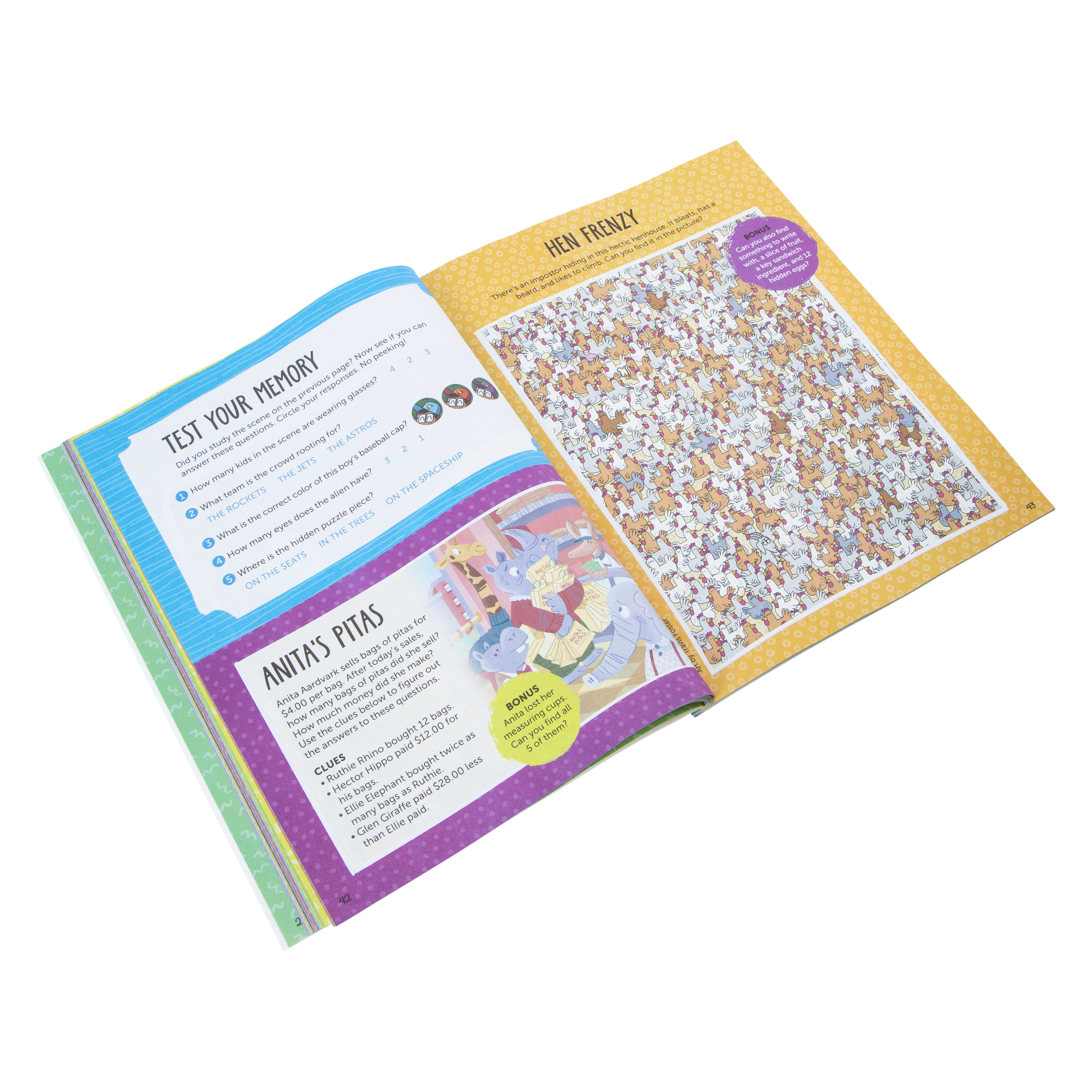 The Highlights Book Of Really Hard Puzzles