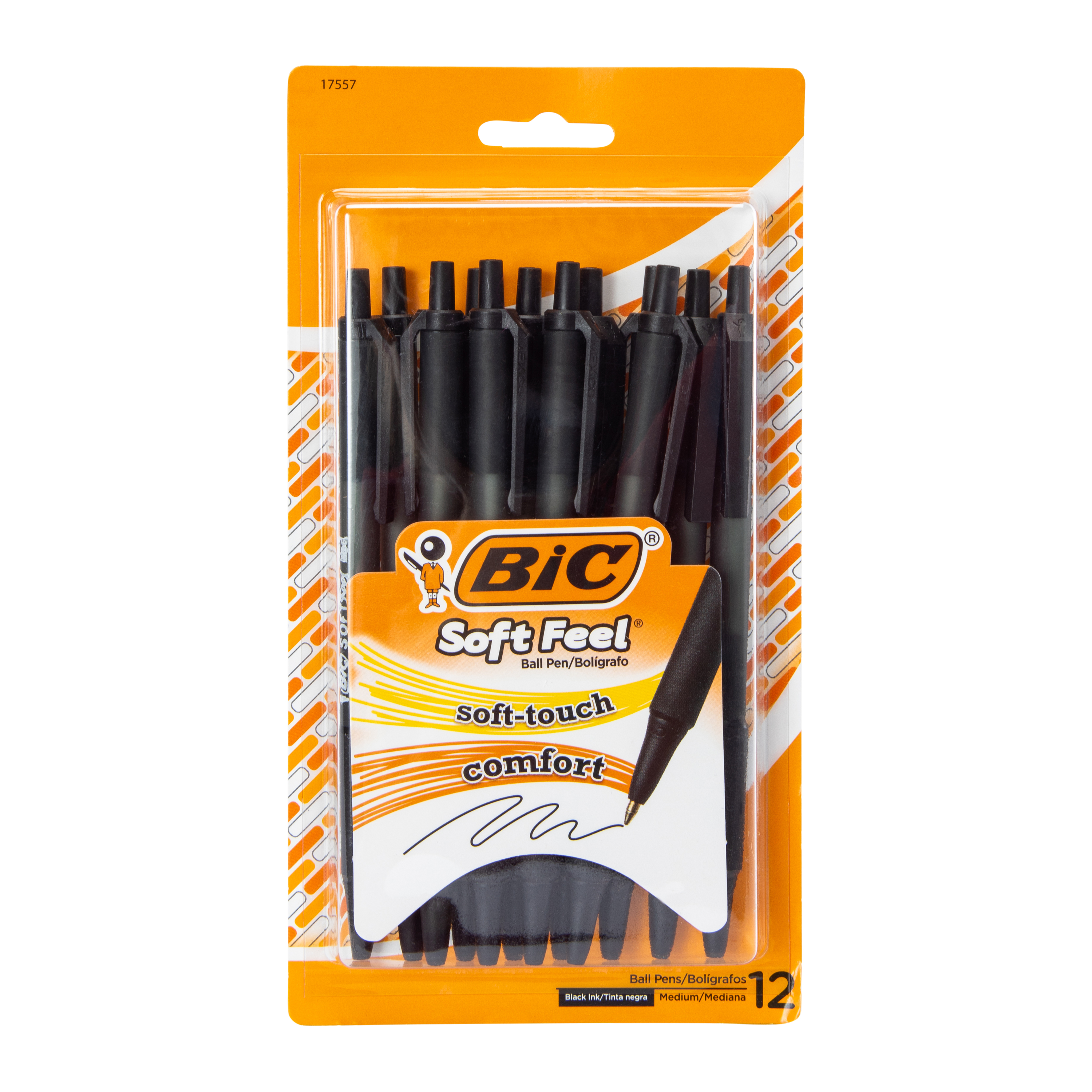 Bic® Soft Feel® Ball Pens 12-Count