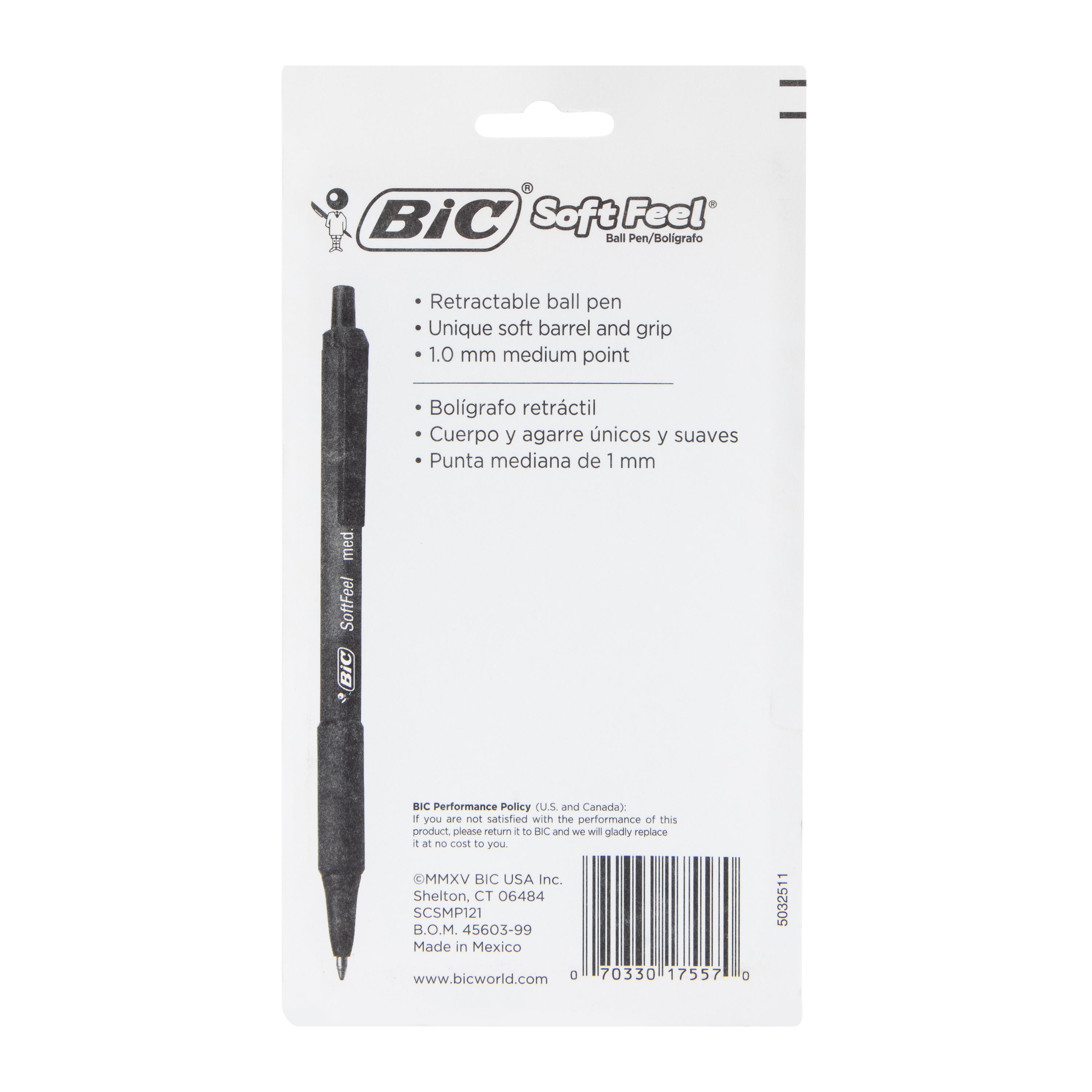 Bic® Soft Feel® Ball Pens 12-Count