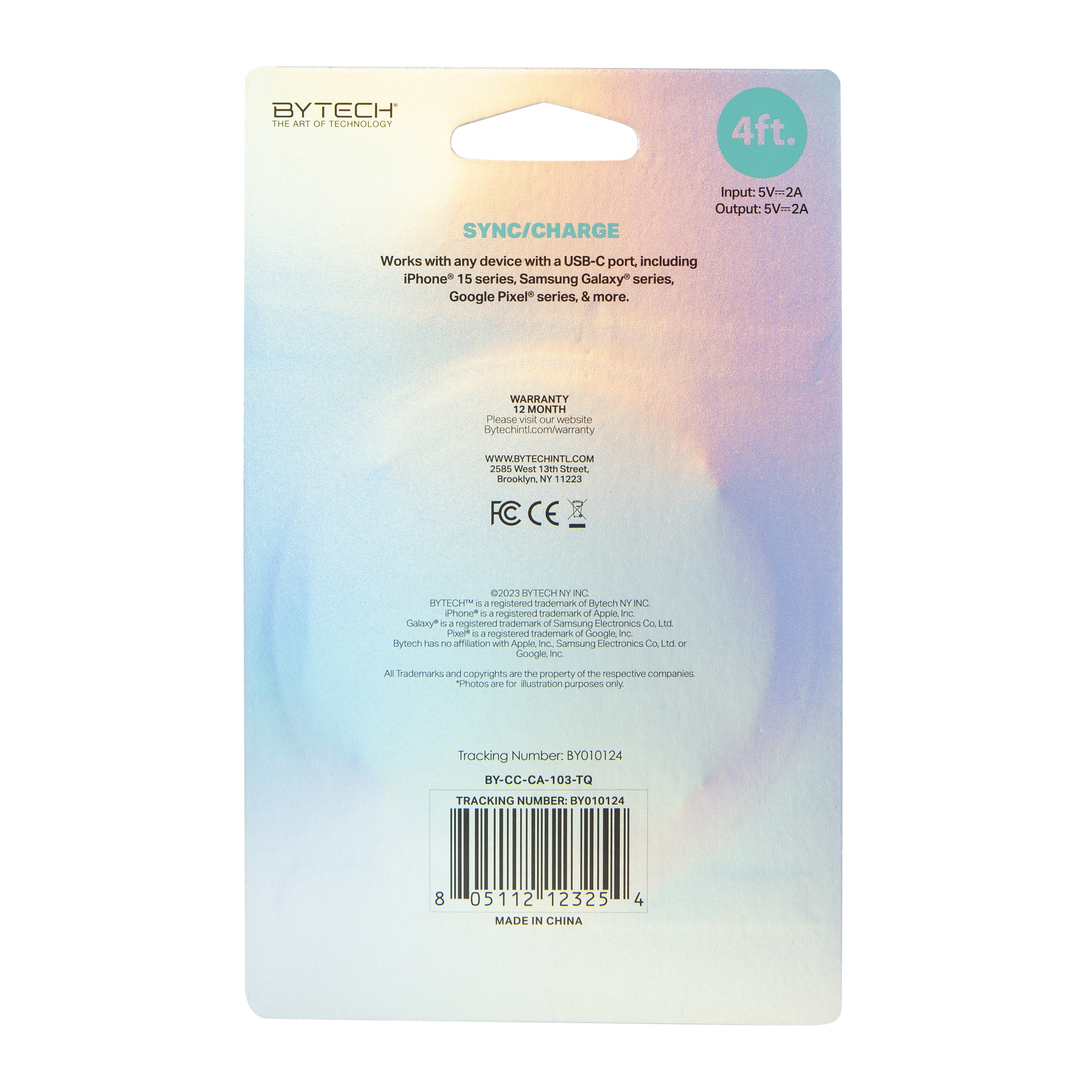 4ft Bling USB-C to Charging Cable