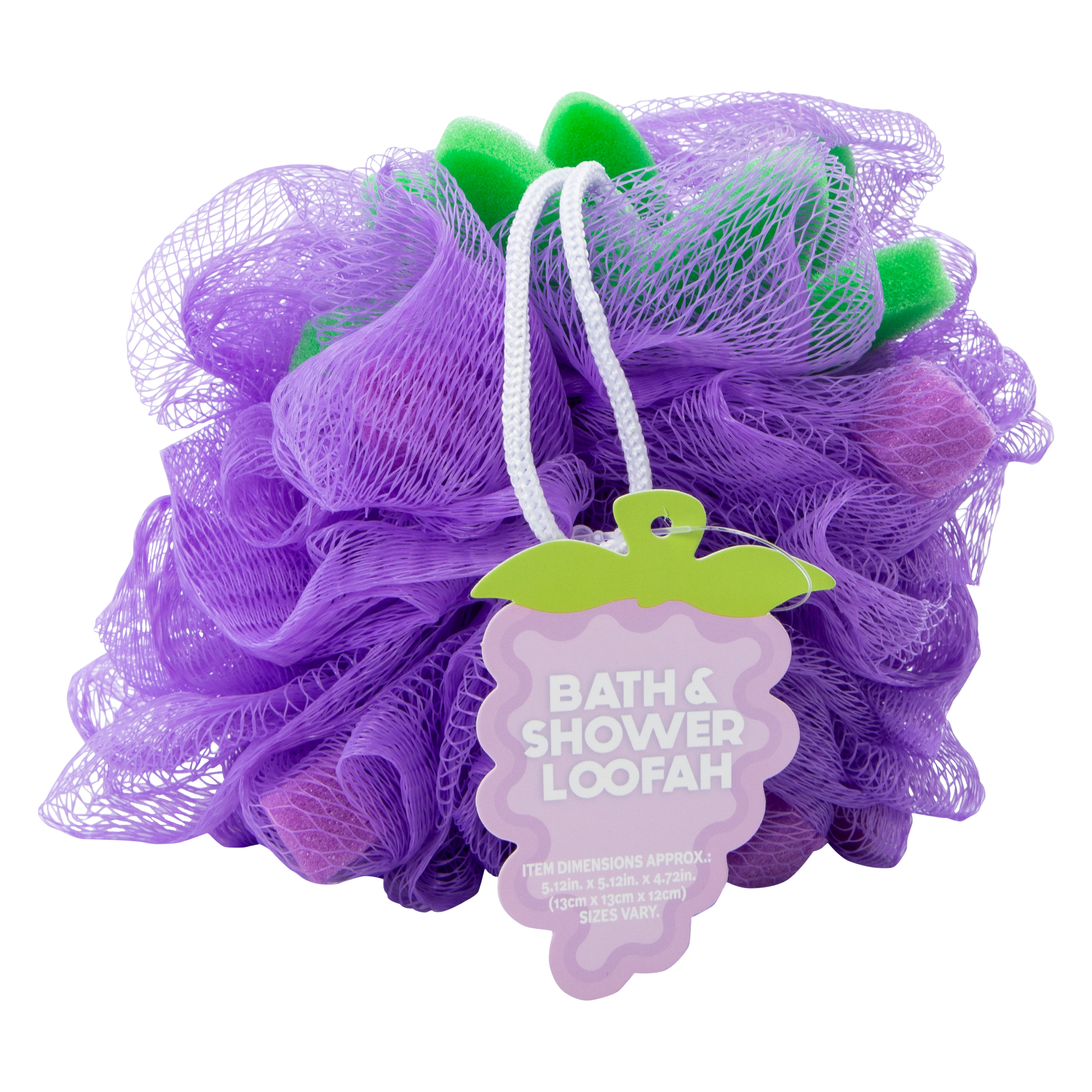 Fruit Shaped Bath & Shower Loofah 5.12in