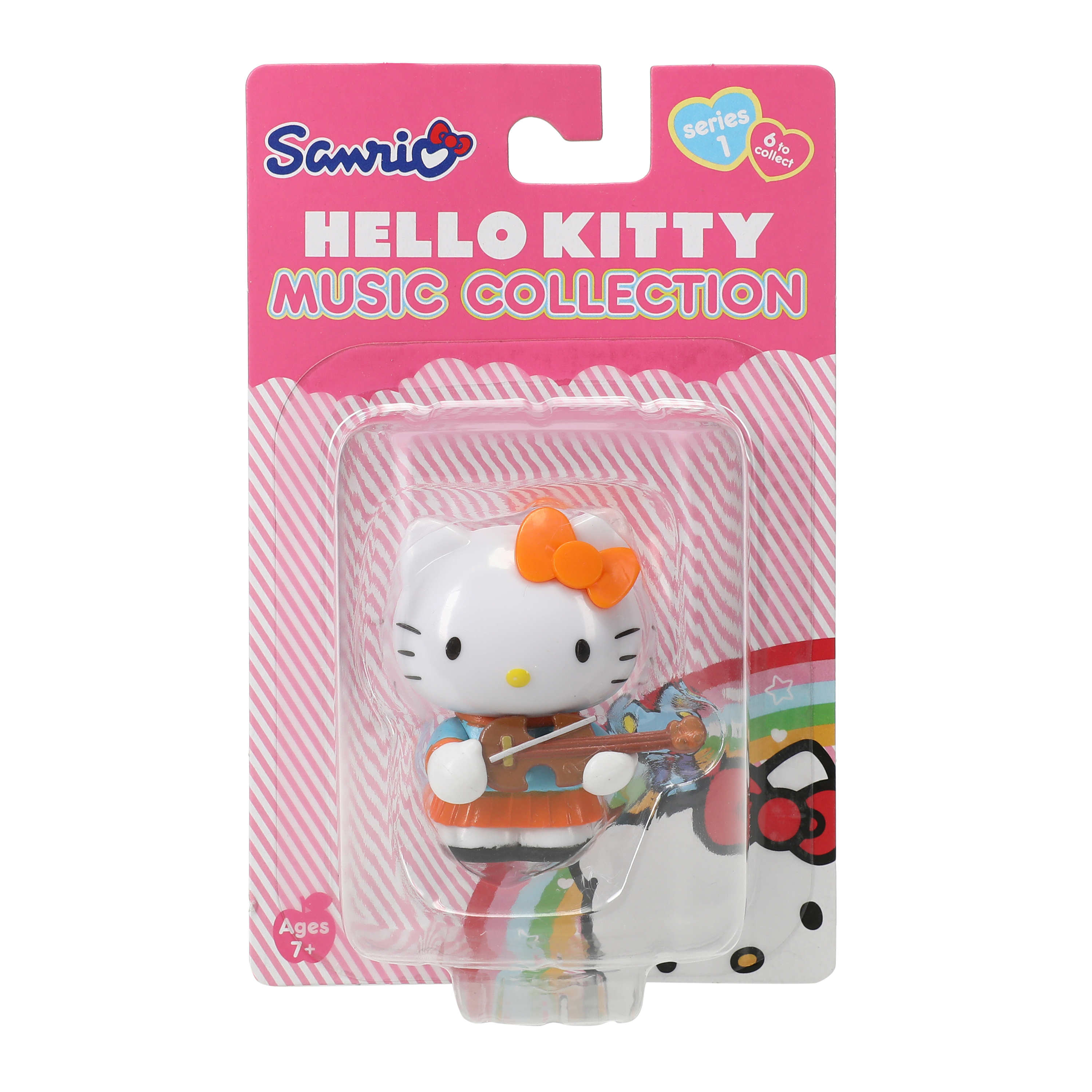稀少SANRIO Hello Kitty 赤シリーズ木製ウッドフック1999年製 Hello Kitty® Series 1 Music Collection Figure | Five Below