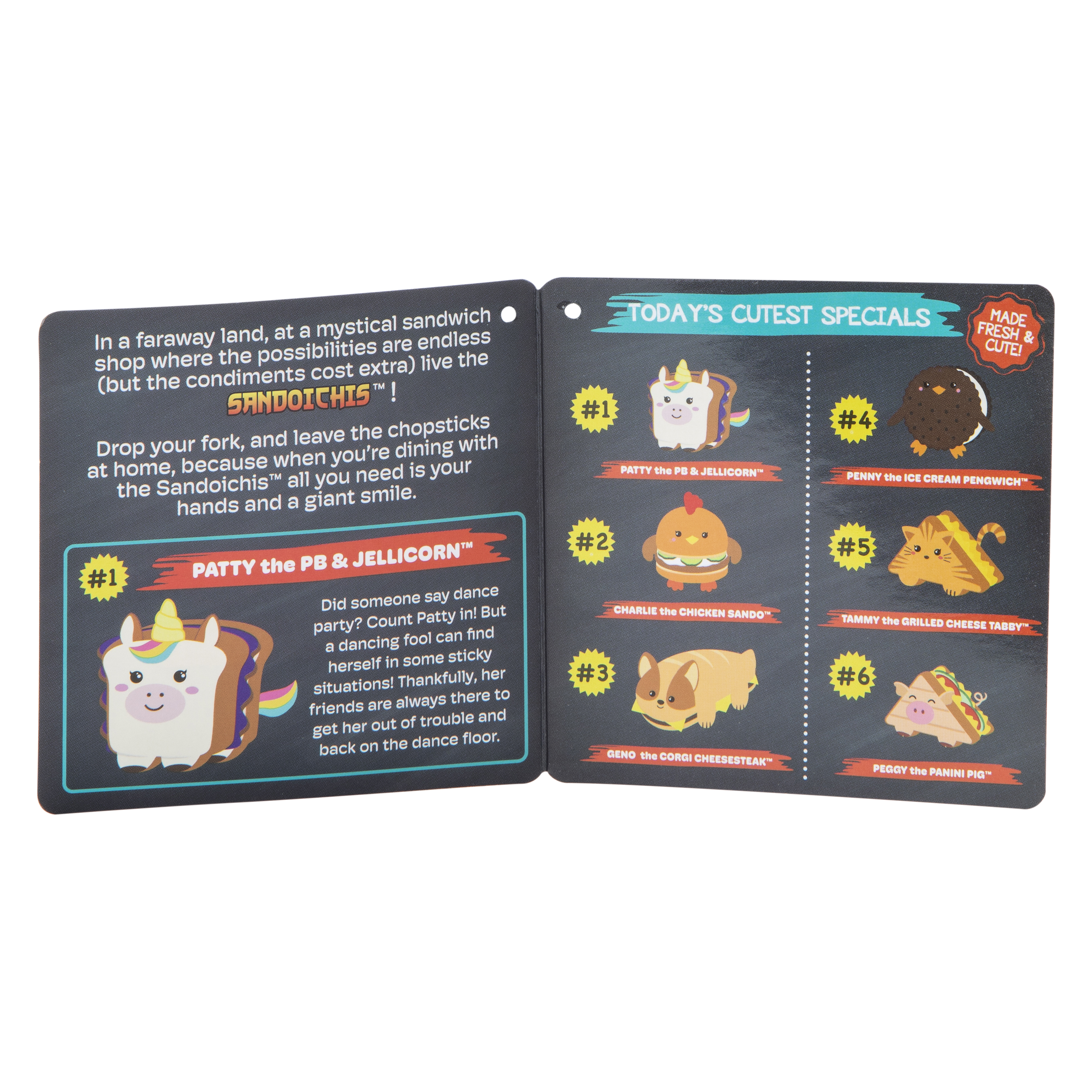 Sandoichis™ Unicorn Plush