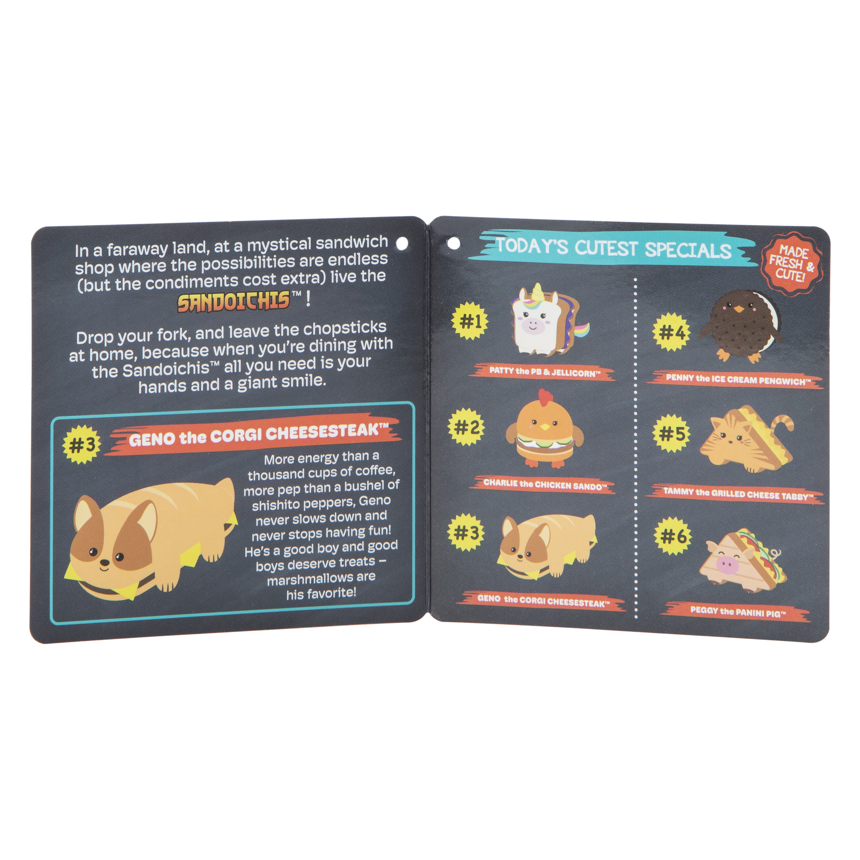 Sandoichis™ Corgi Plush