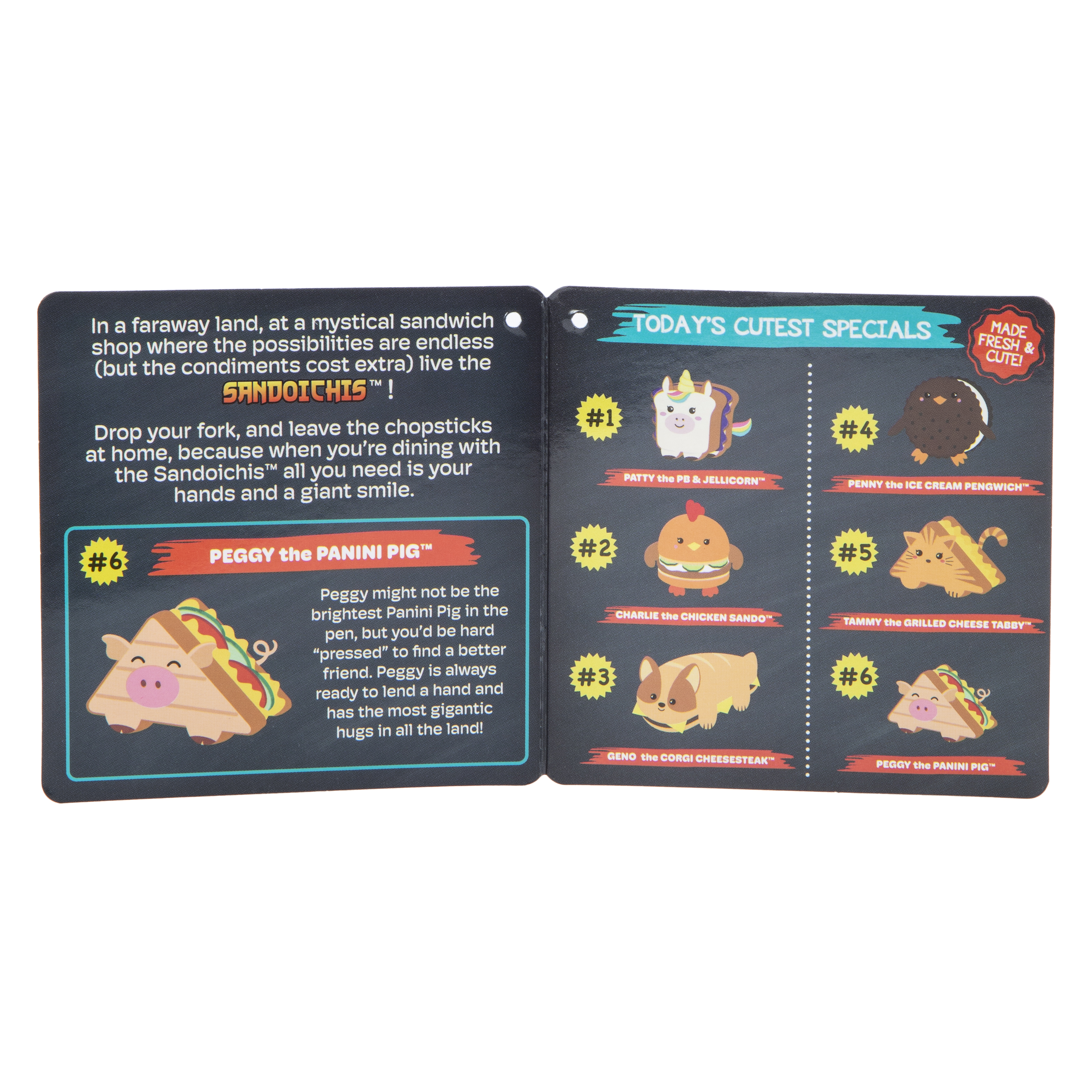 Sandoichis™ Panini Plush