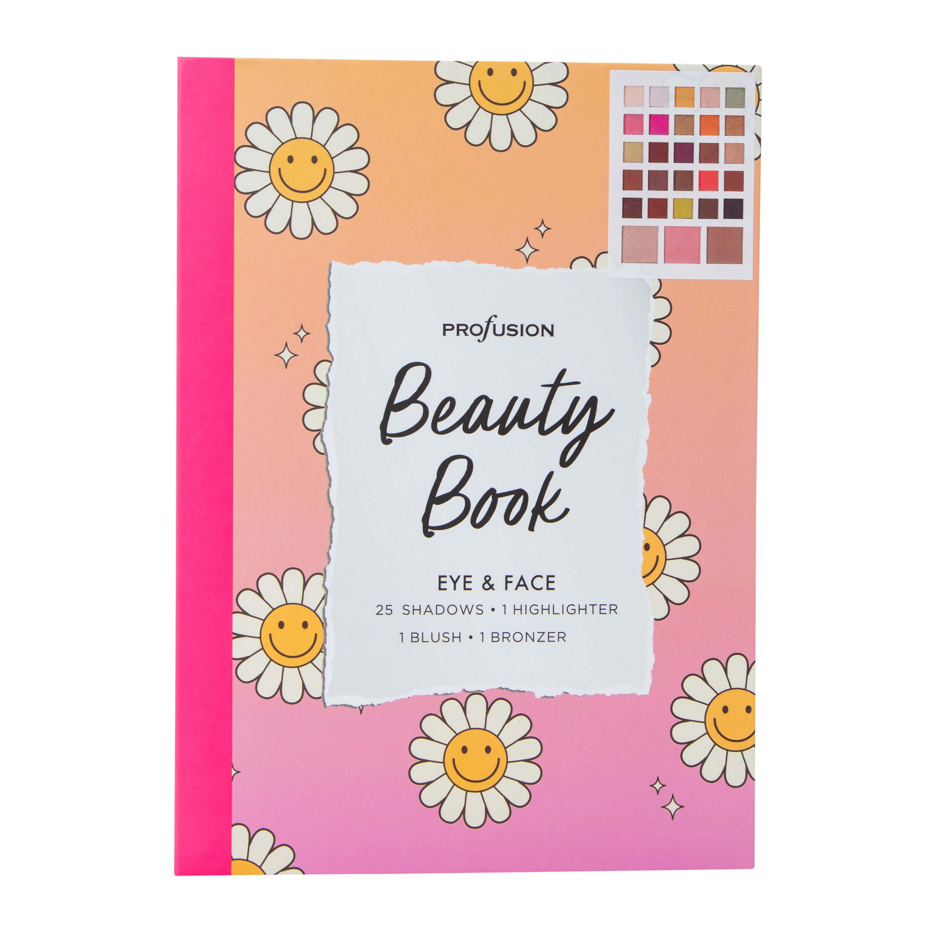 Profusion Daisy Eye & Face Beauty Book 28-Piece
