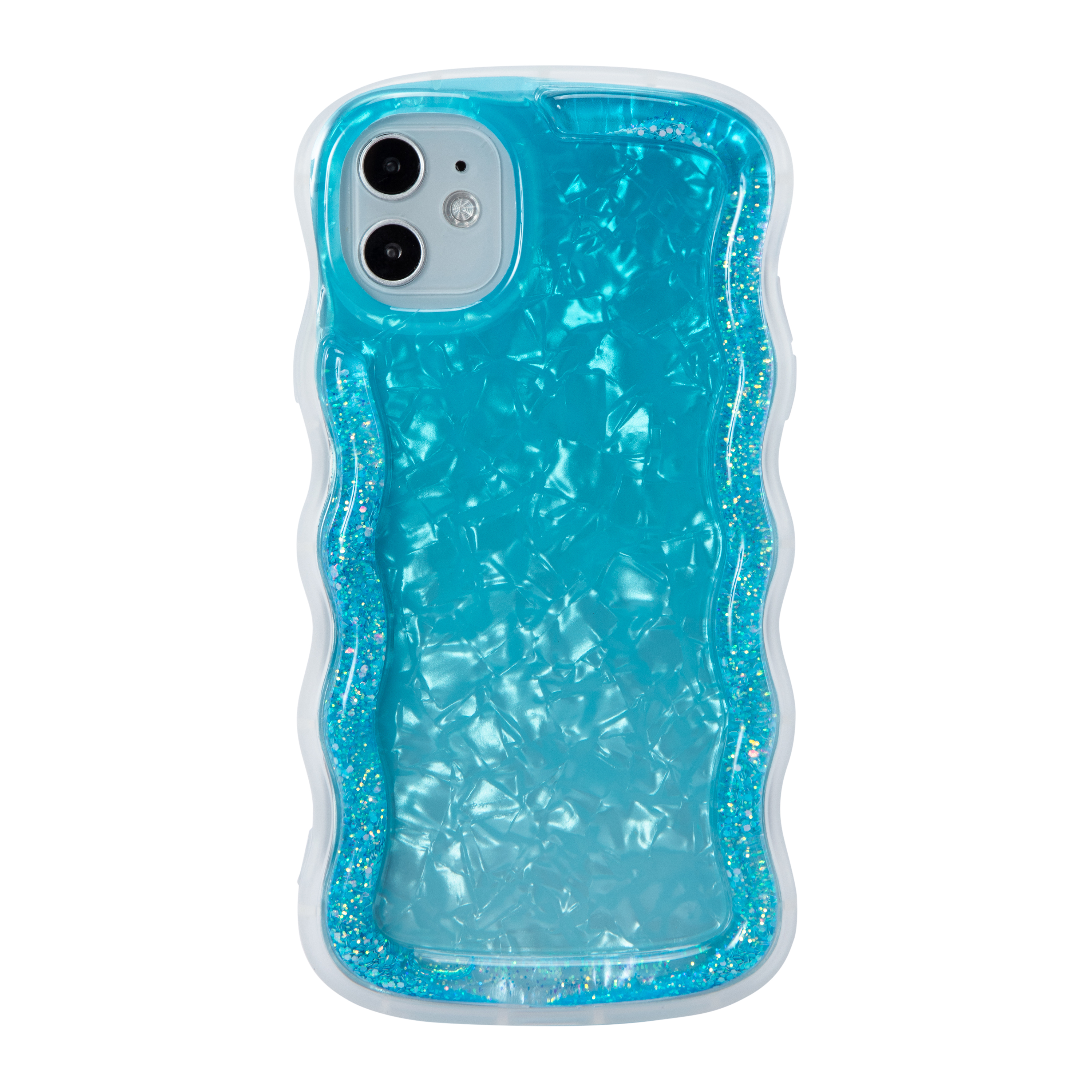 iPhone 11®/Xr® Wavy Glitter Phone Case