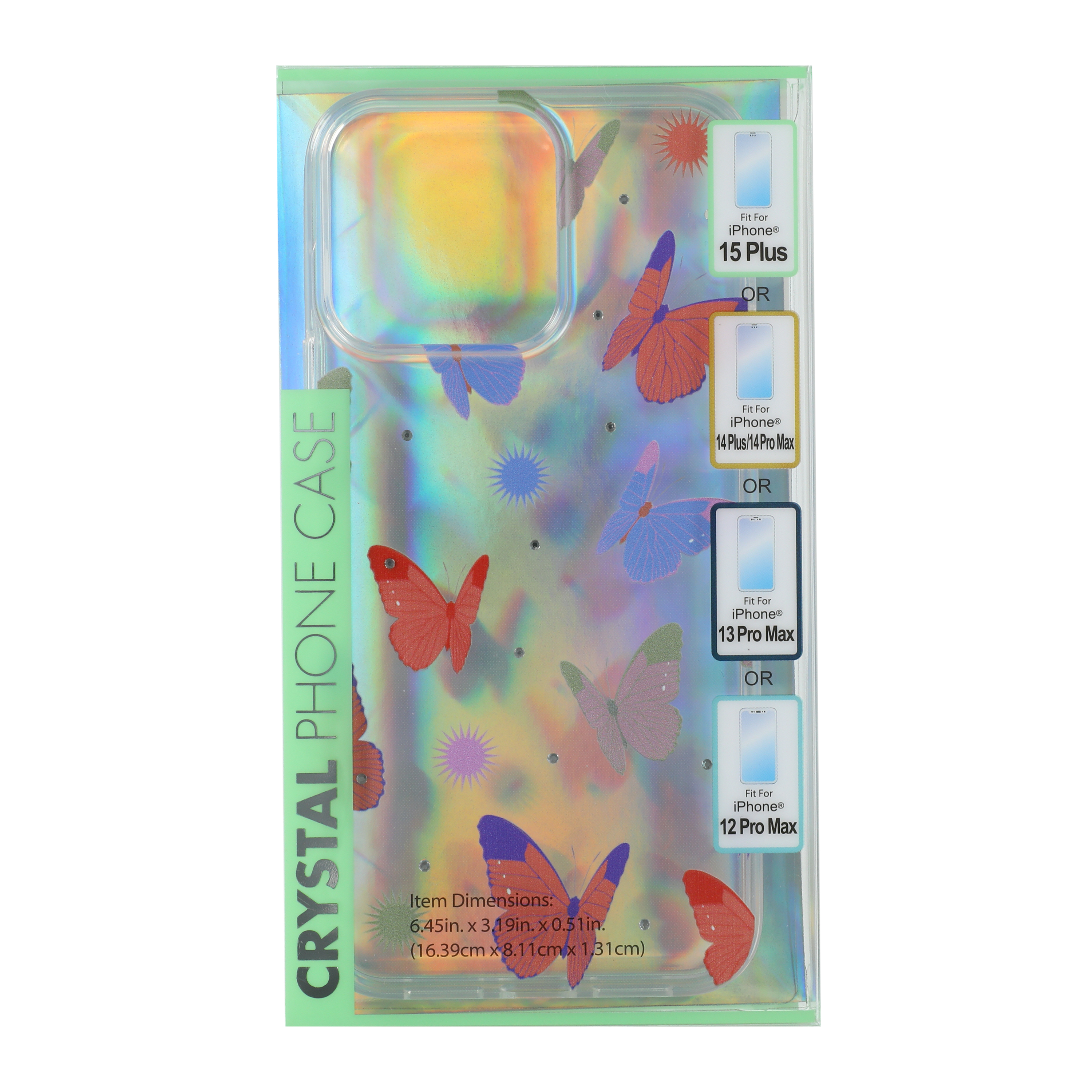 iPhone 15 Plus®/14 Pro Max® Crystal Phone Case