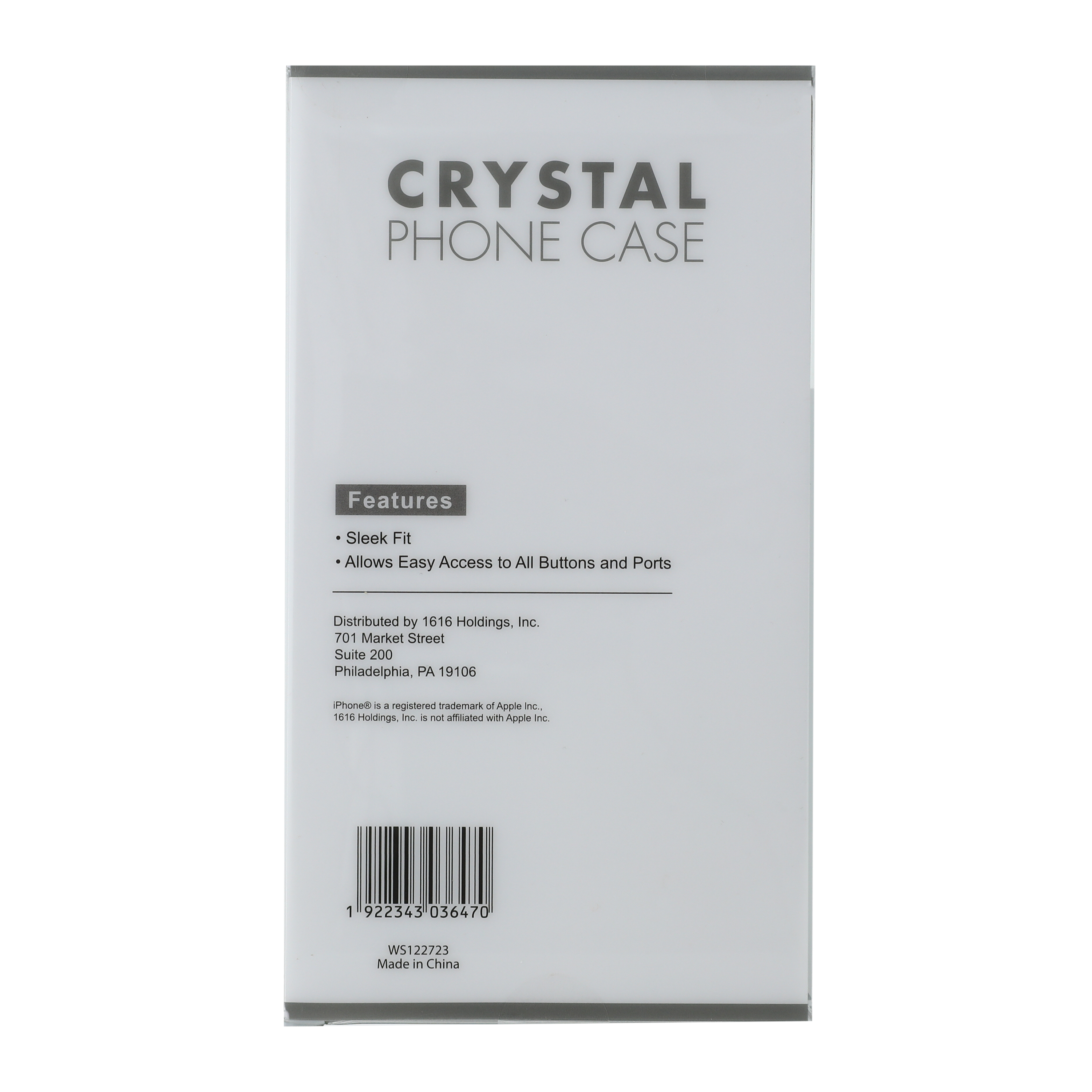 iPhone 15 Pro Max® Crystal Phone Case