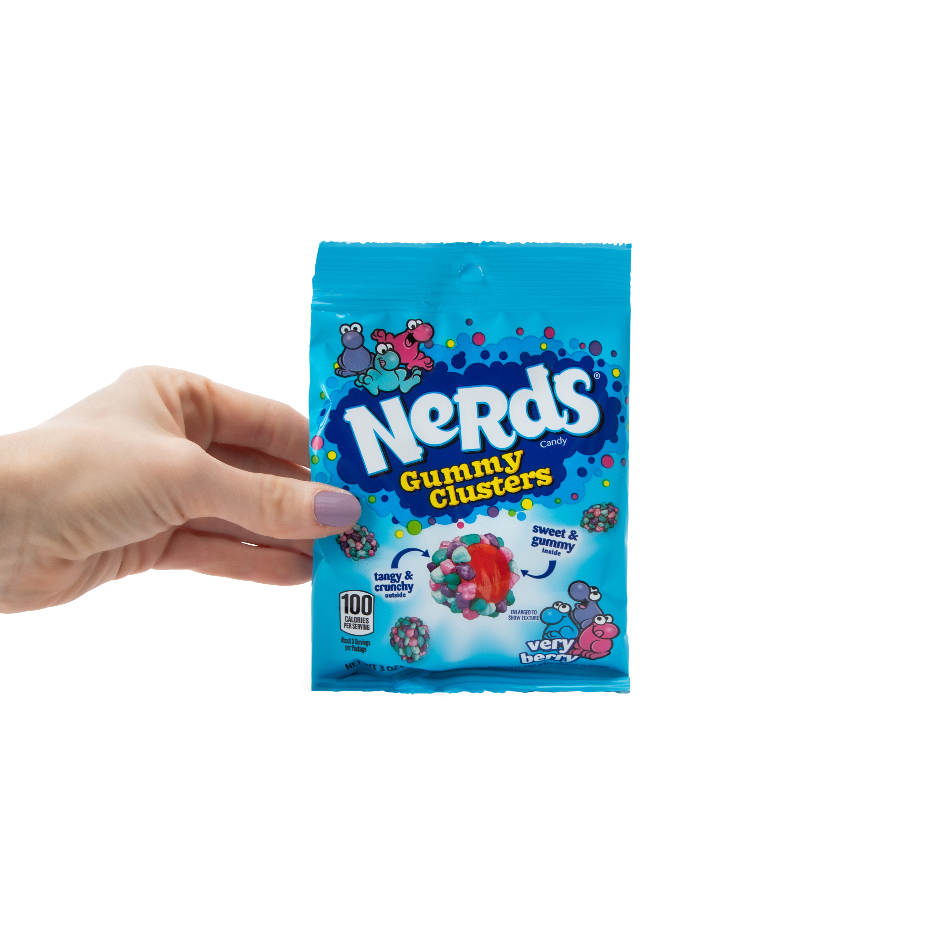Nerds® Gummy Clusters Candy 3oz - Very Berry