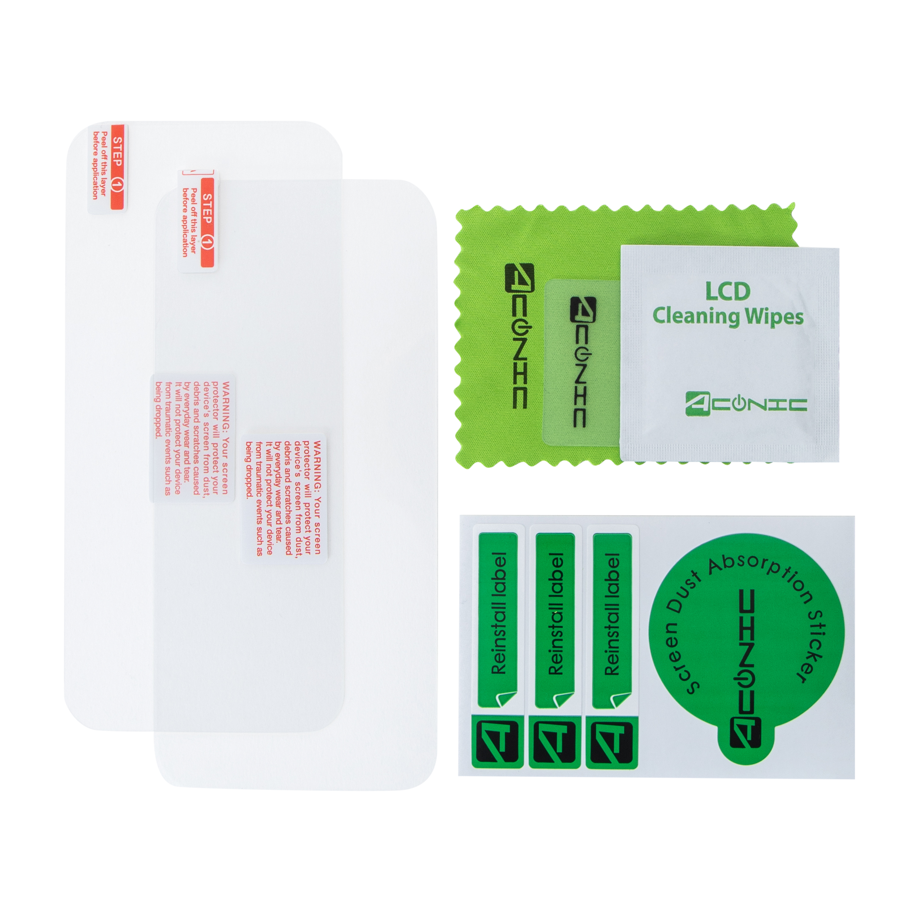 iPhone 15 Pro® Tempered Glass Screen Protector 2-Pack