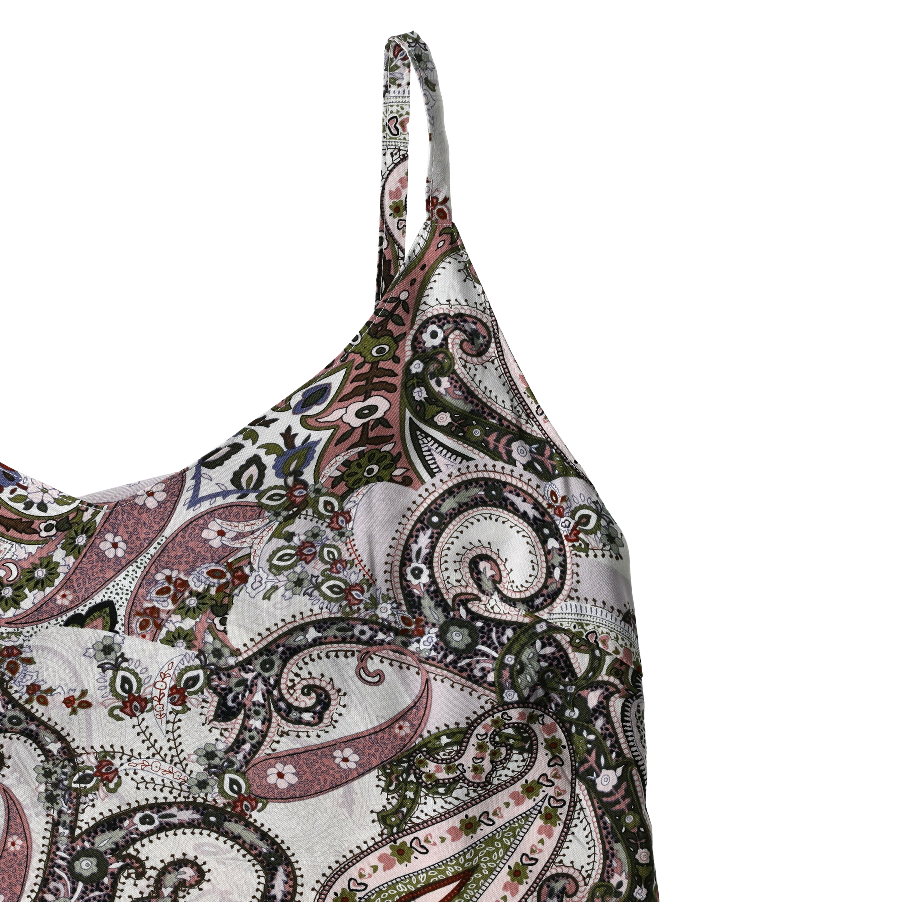 Boho Paisley Mini Dress