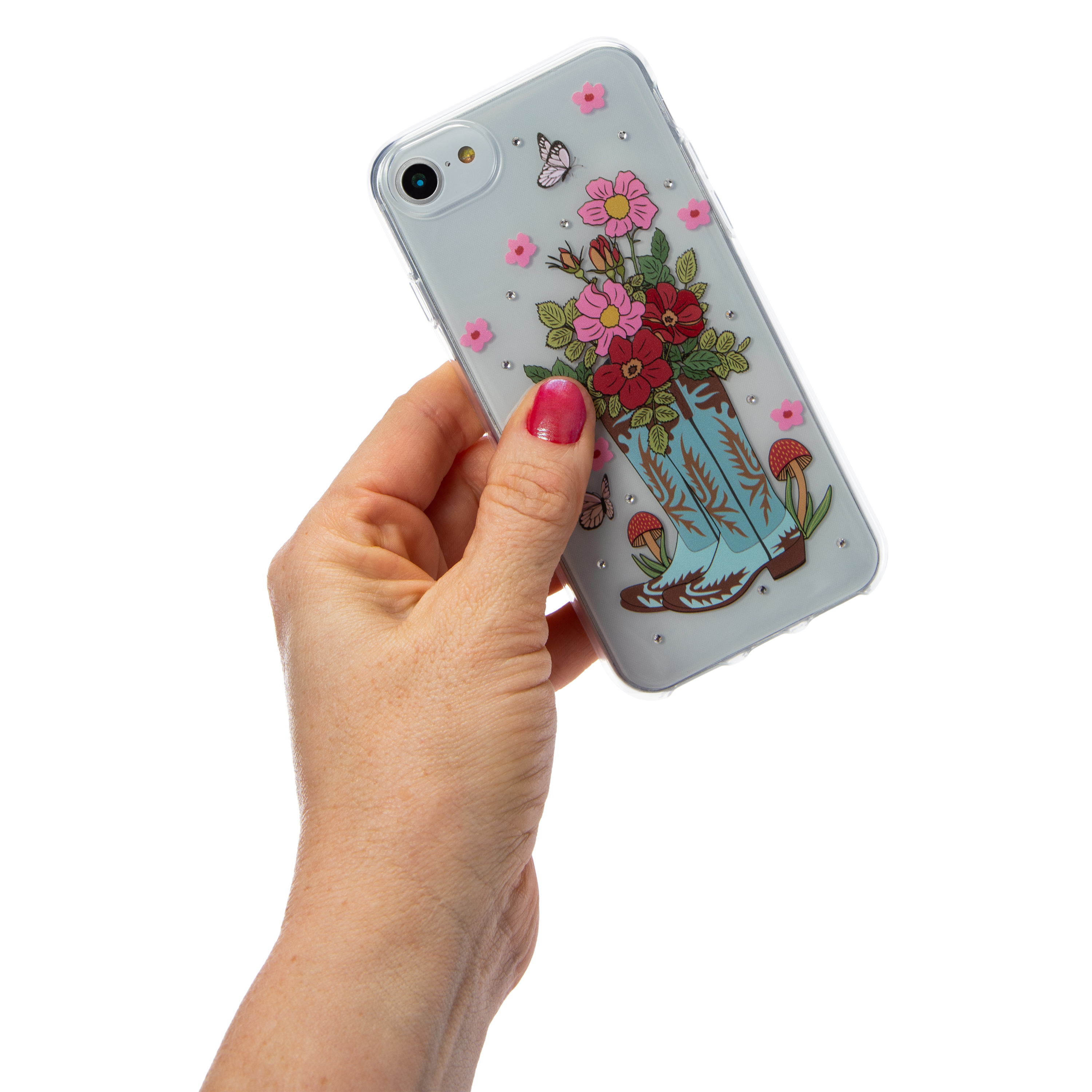 iPhone SE®/8® Clear Crystal Phone Case