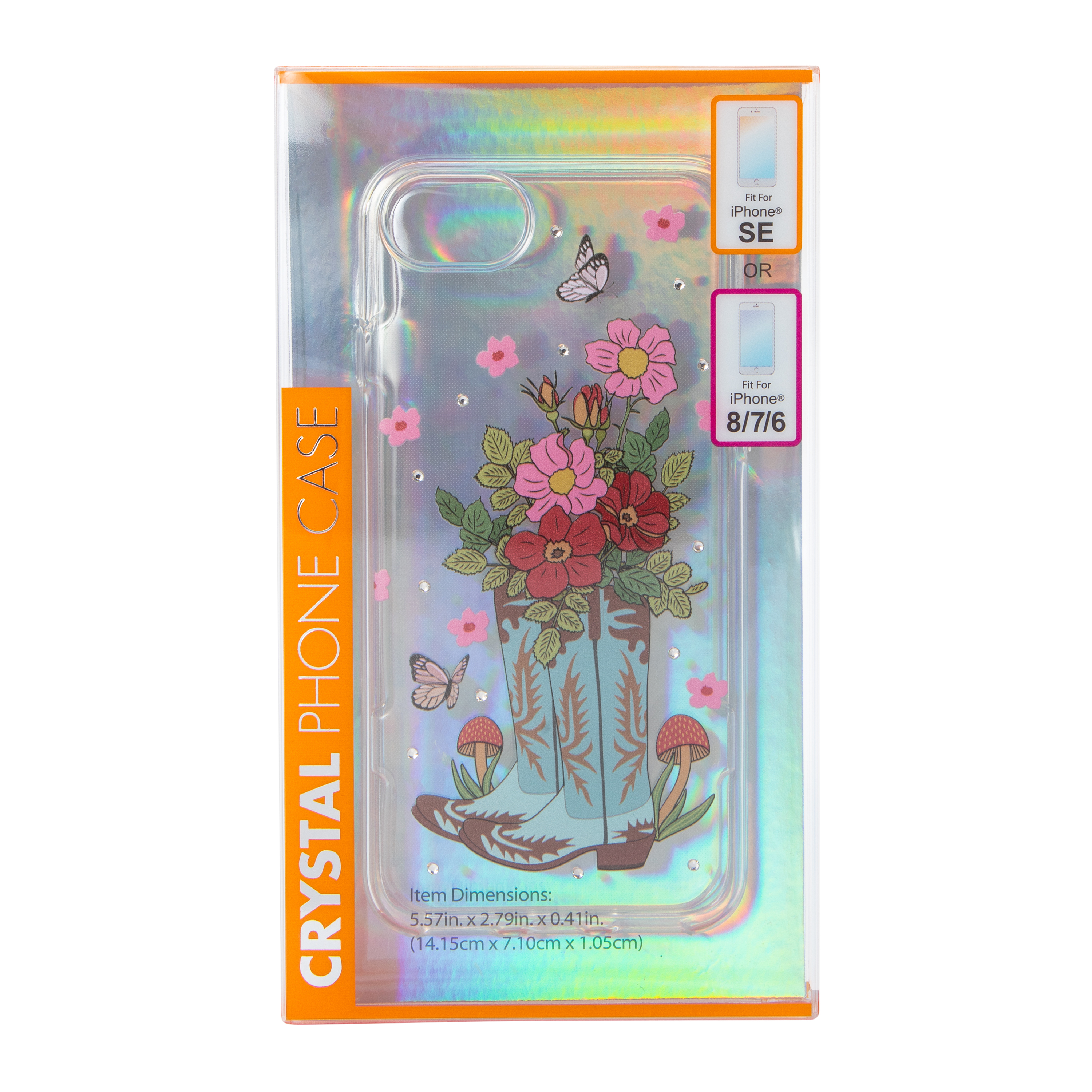 iPhone SE®/8® Clear Crystal Phone Case