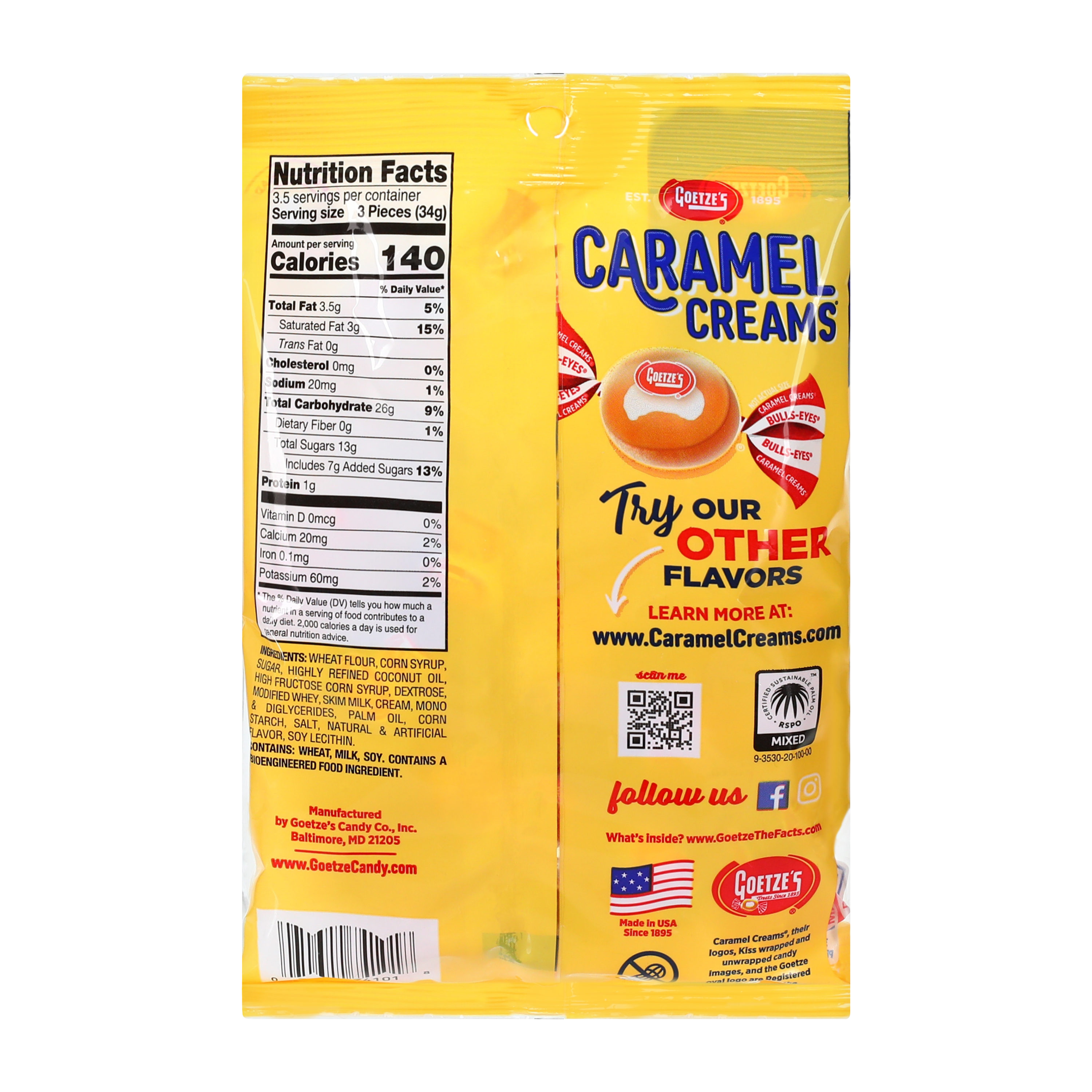 Goetze's® Caramel Creams® 4oz