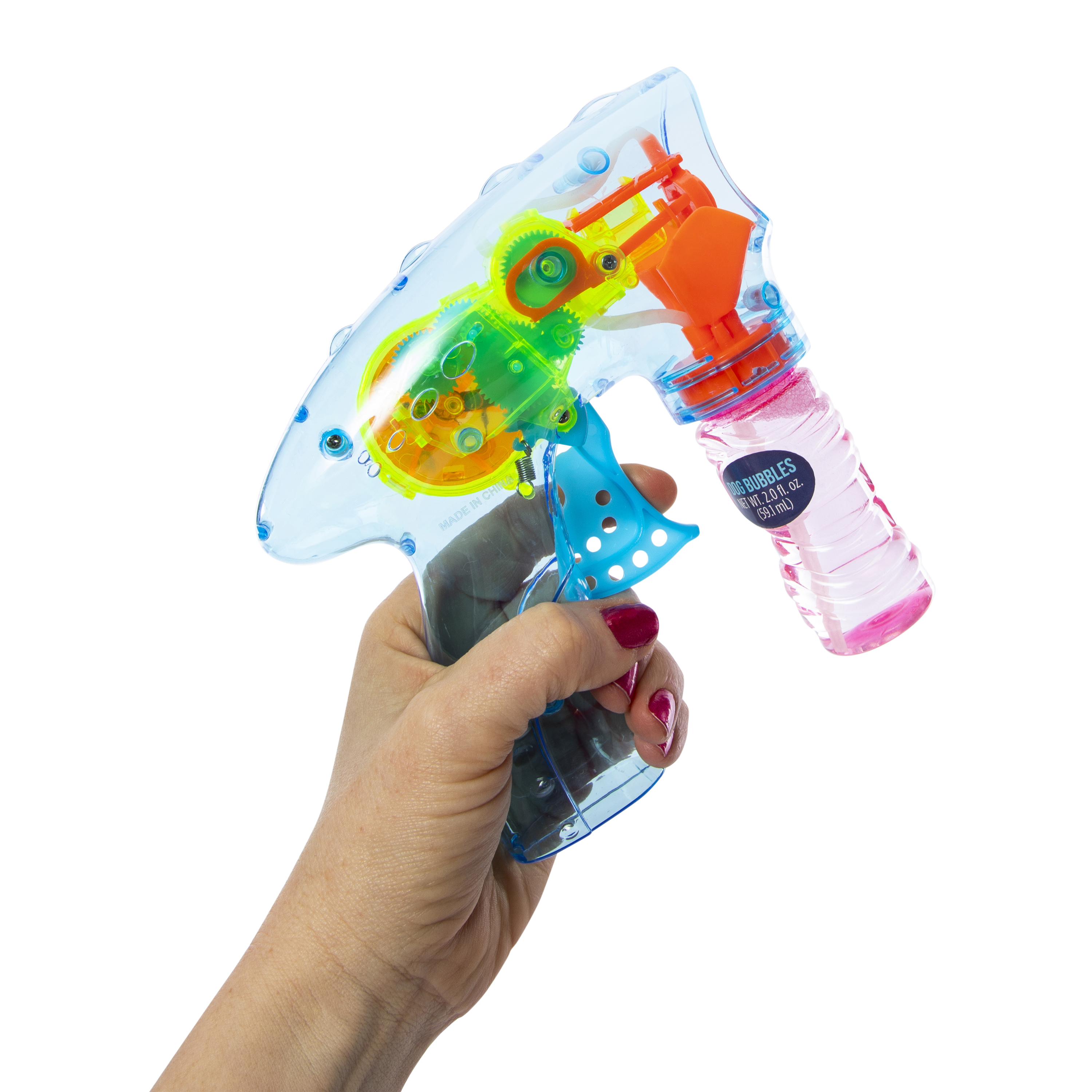 dog bubble gun