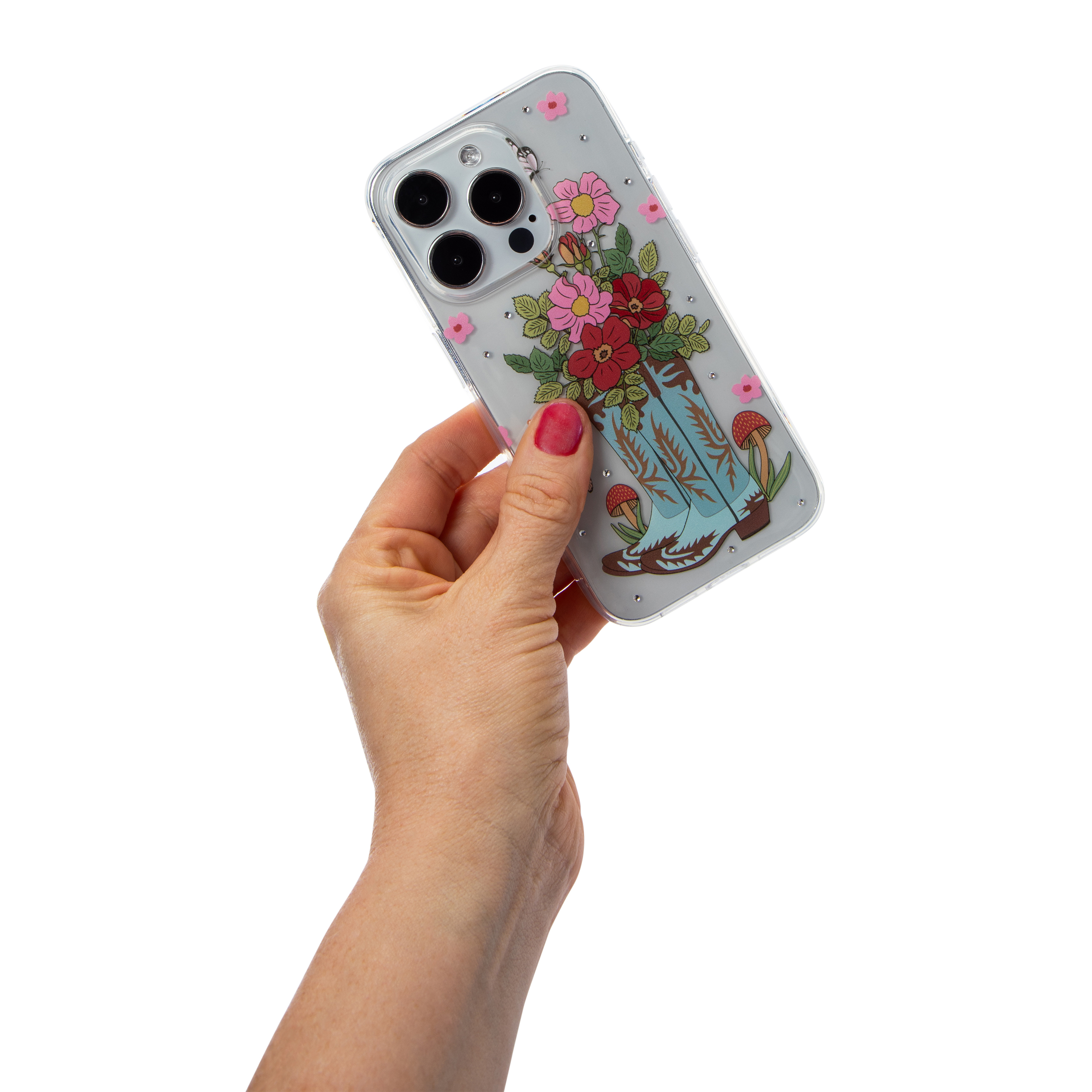 iPhone 15 Pro® Clear Crystal Phone Case