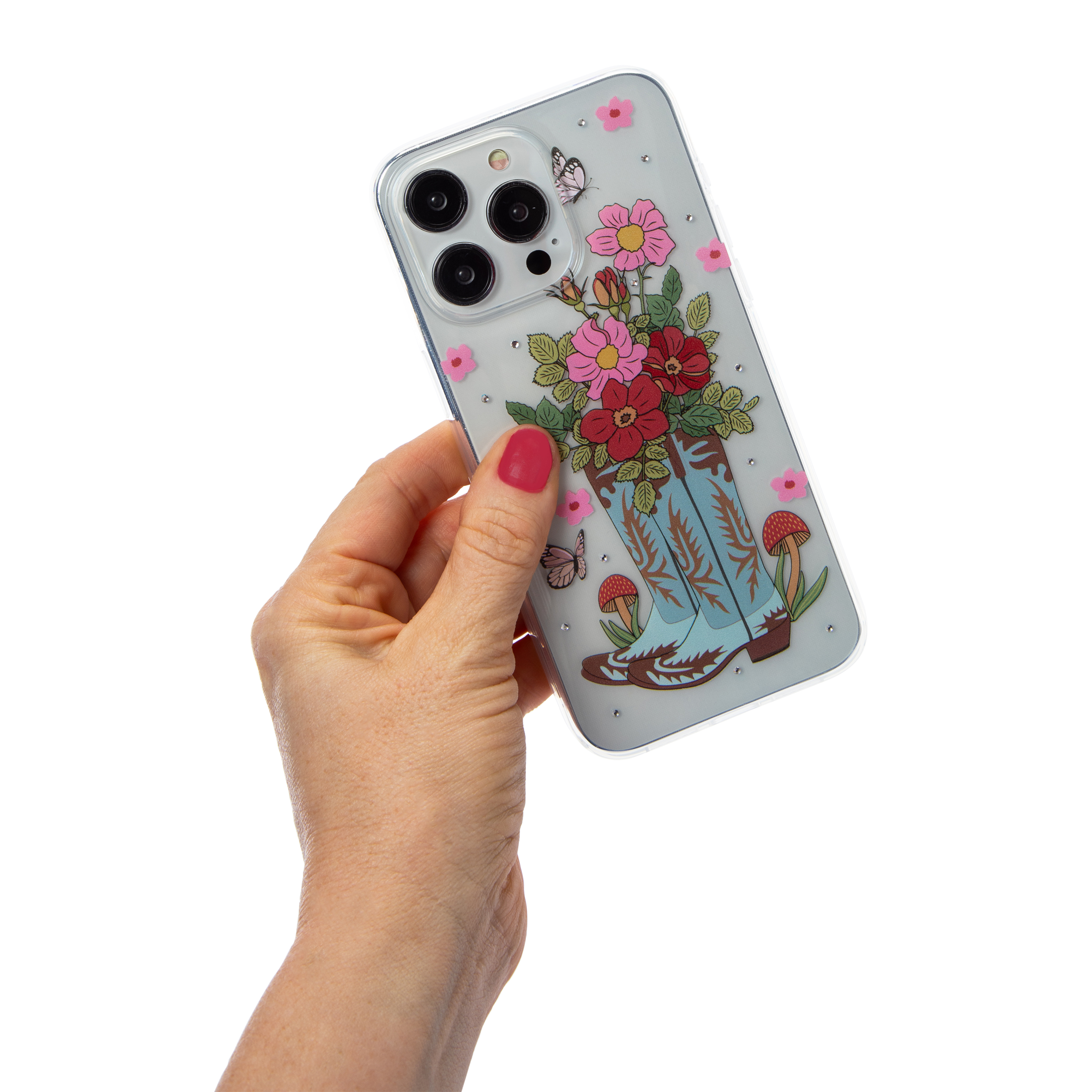 iPhone 15 Pro Max® Clear Crystal Phone Case