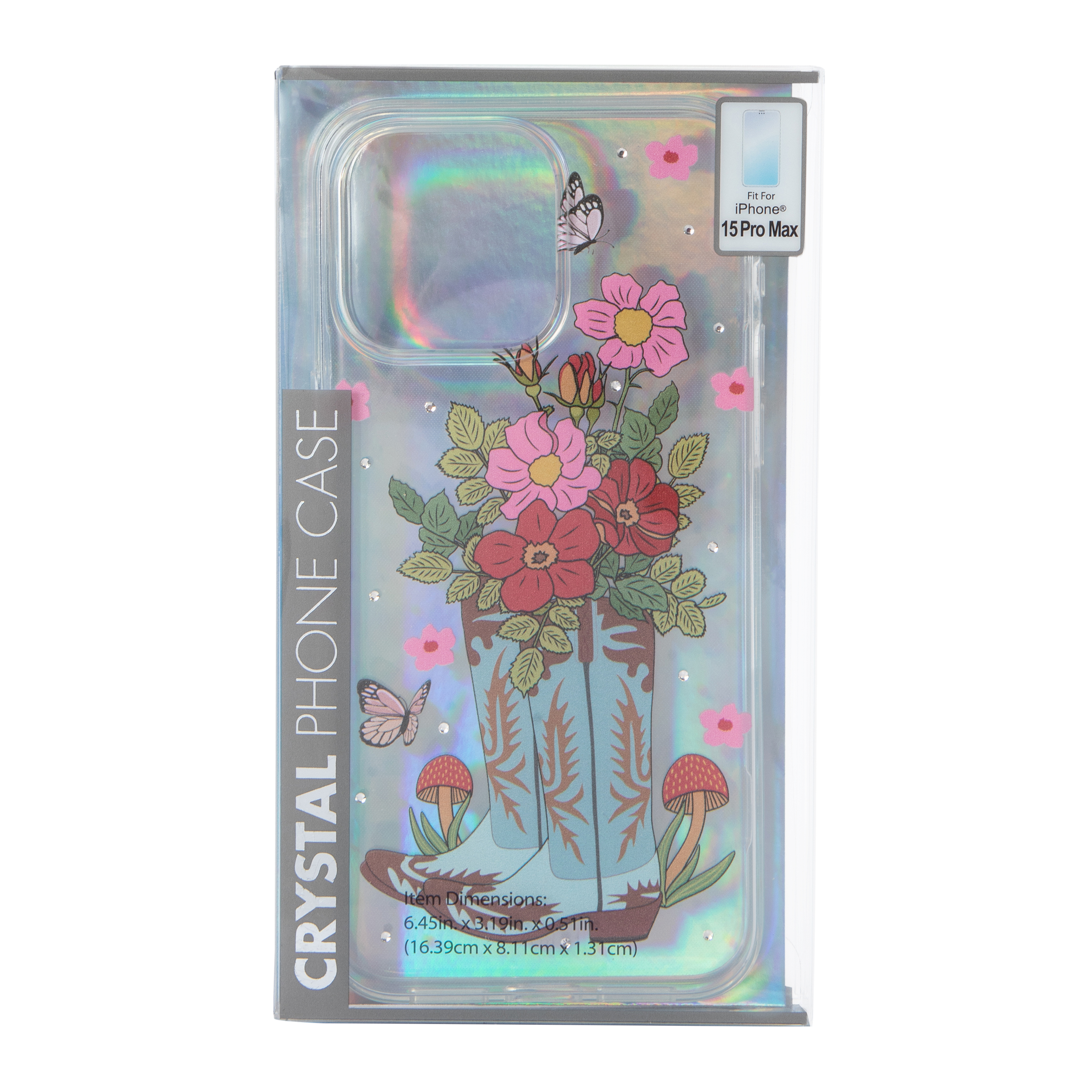 iPhone 15 Pro Max® Clear Crystal Phone Case