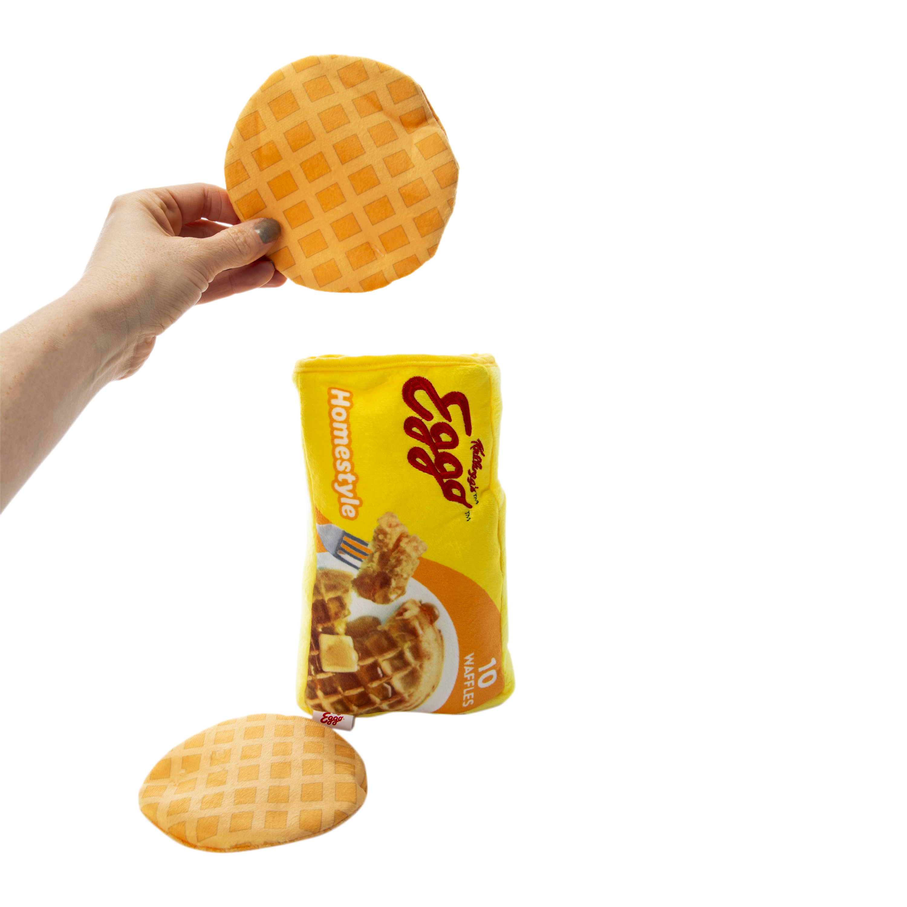 Kellogg's™ Eggo™ Plush Pet Toy 10in x 5in