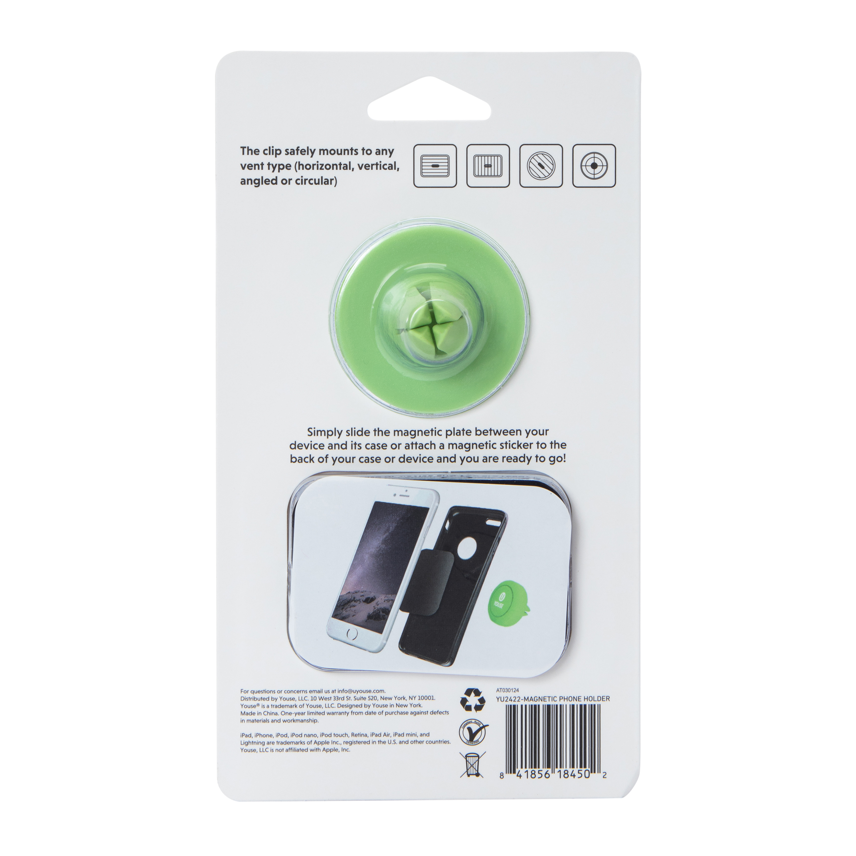 Magnetic Car Vent Phone Holder