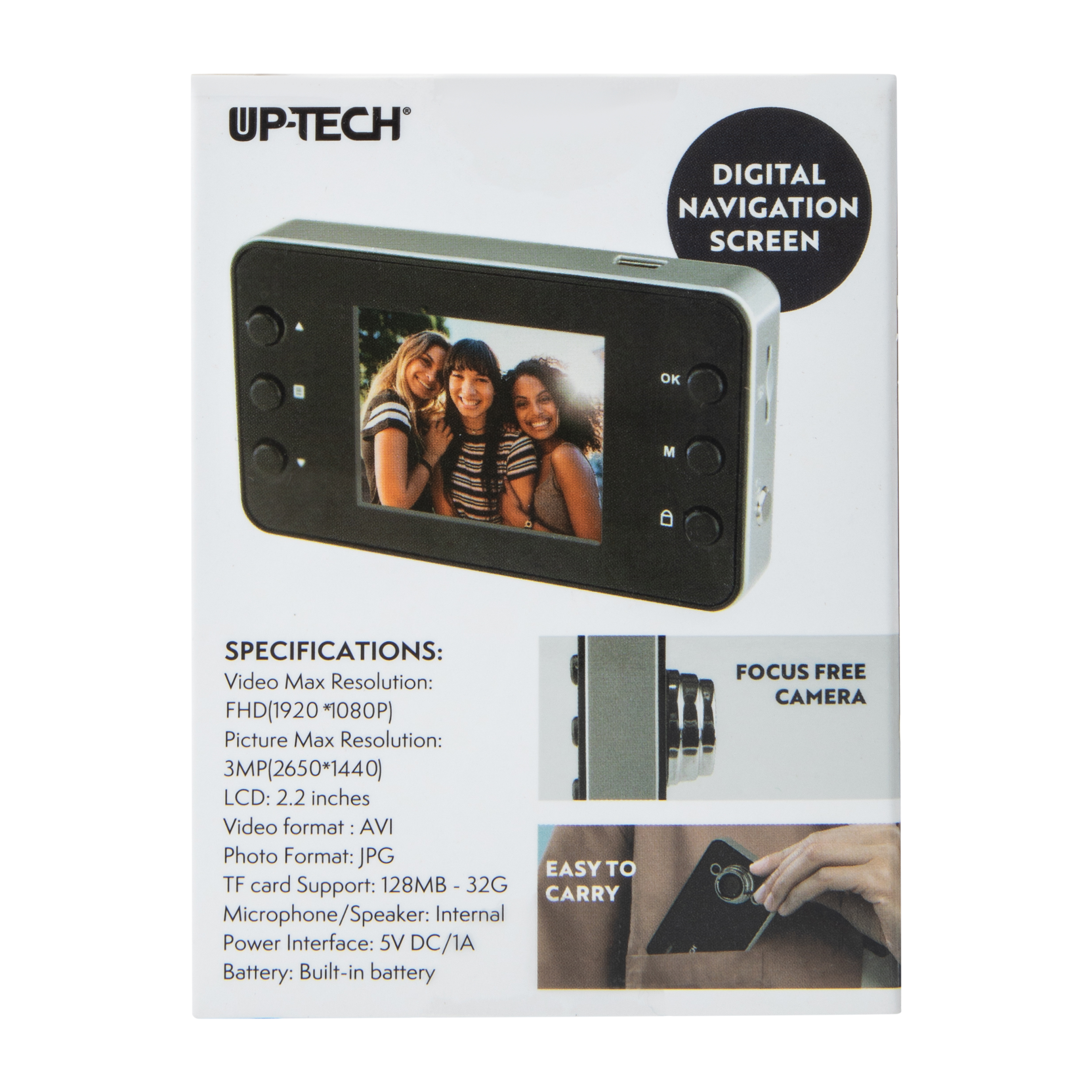Up-Tech® Mini Digital Camera