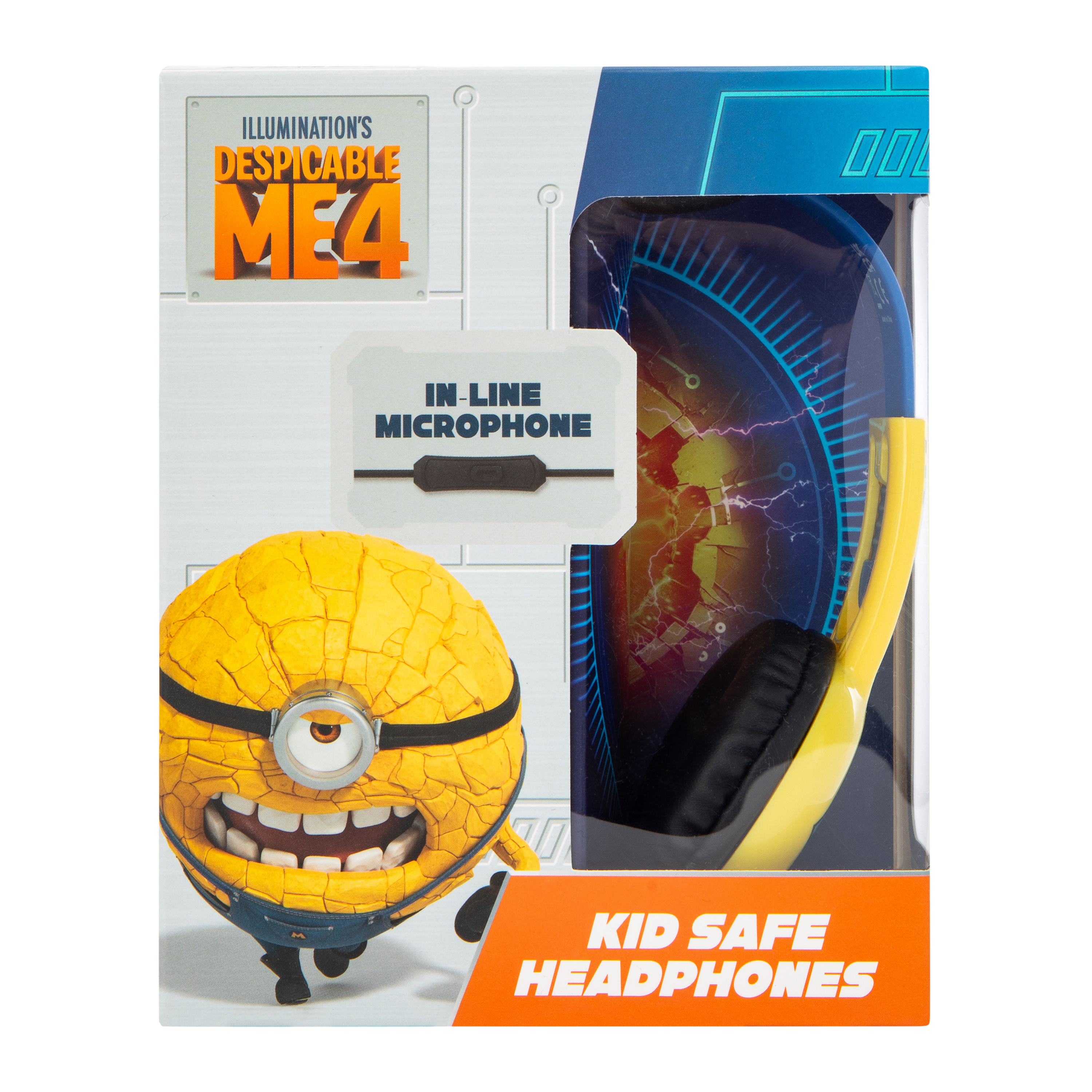 Illumination's Despicable Me 4 Kid-Safe Headphones With Mic
