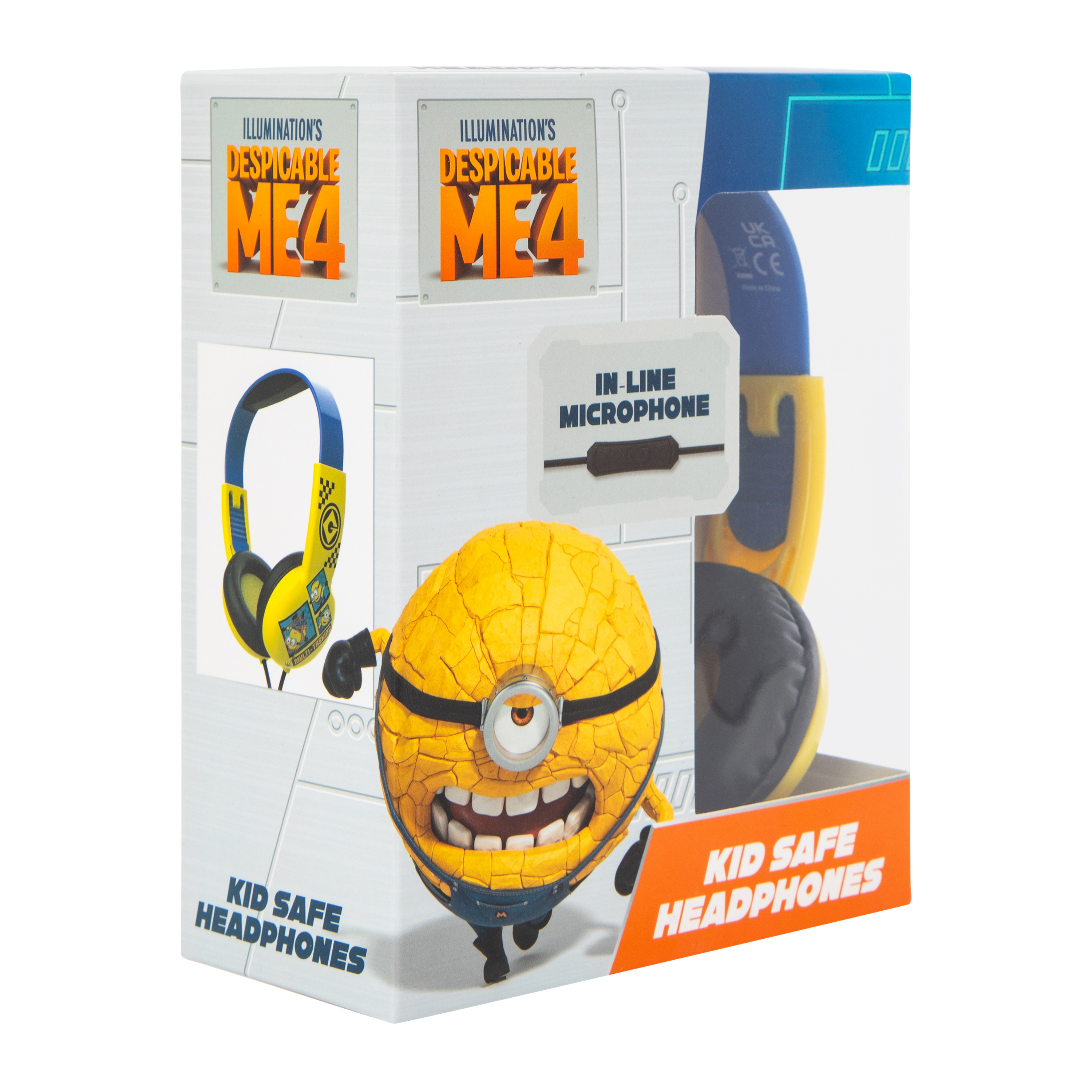 Illumination's Despicable Me 4 Kid-Safe Headphones With Mic