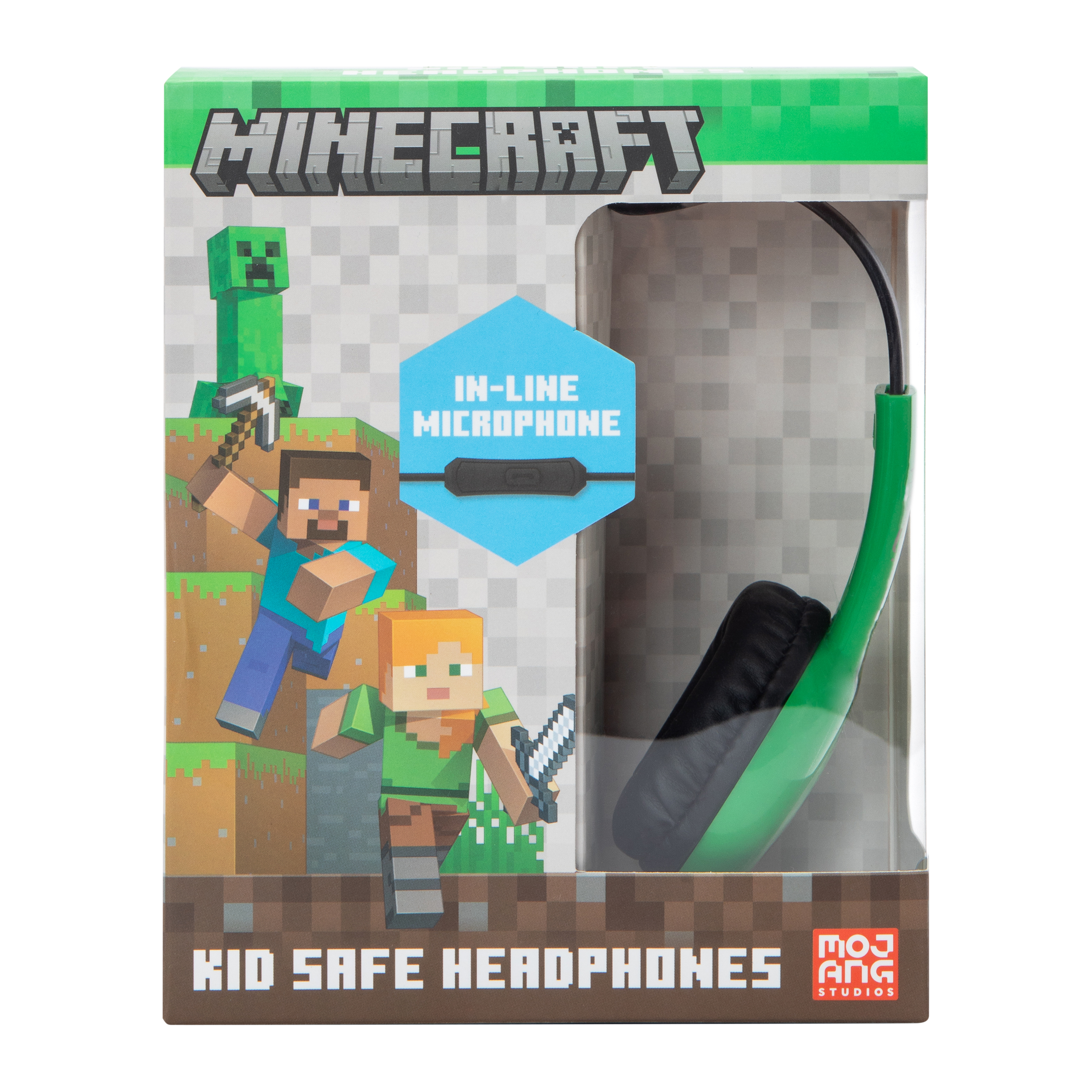 Minecraft™ Kid-Safe Headphones With Mic