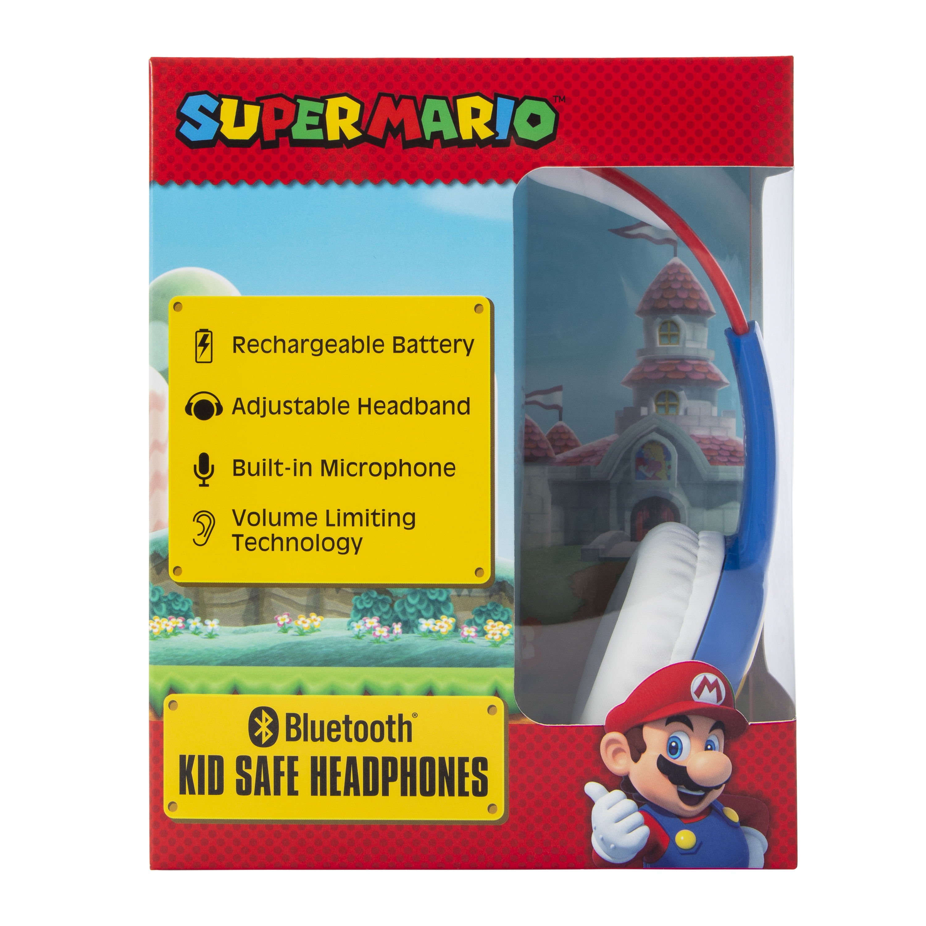 Super Mario™ Kid-Safe Headphones With Mic