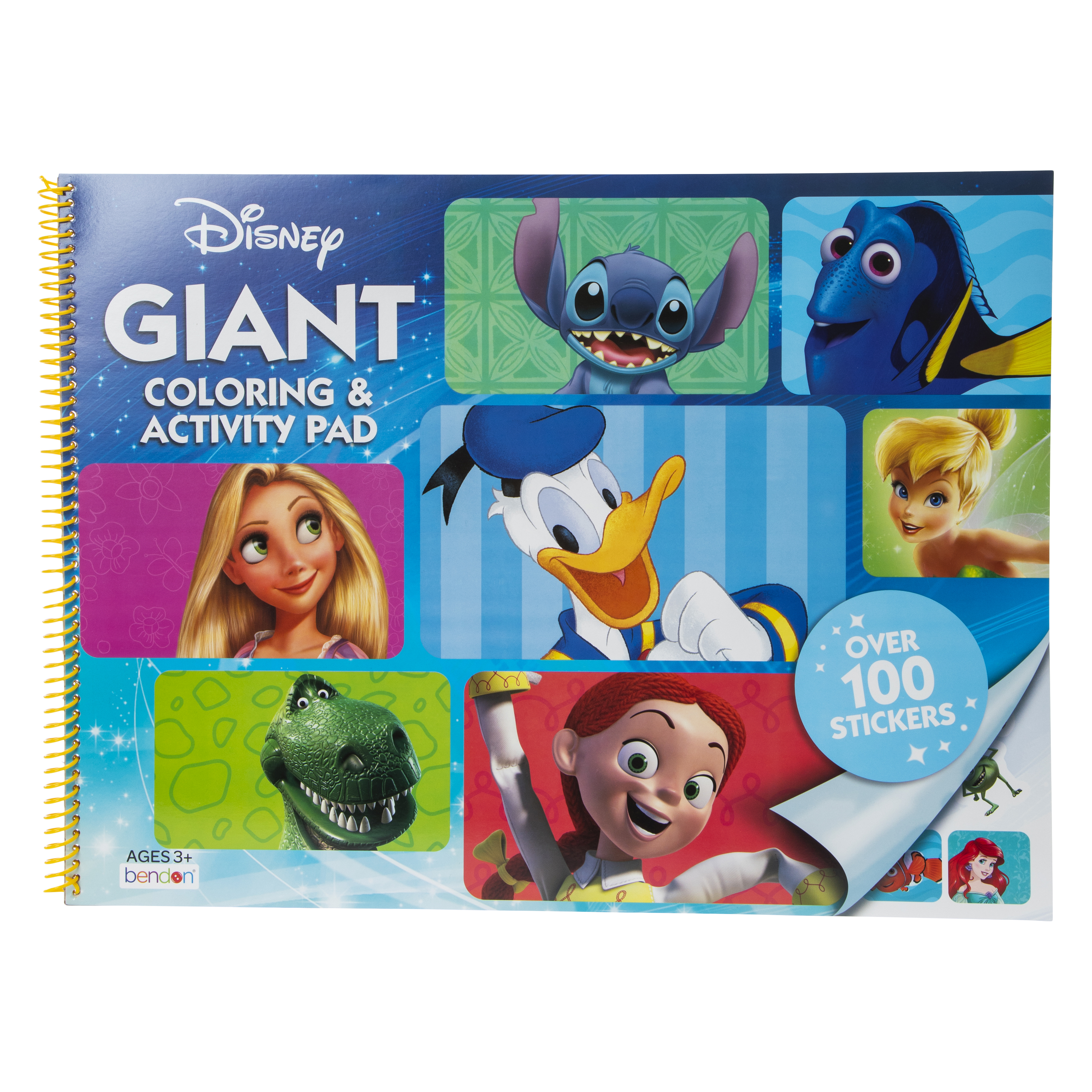 Disney Giant Coloring & Activity Pad With 100+ Stickers