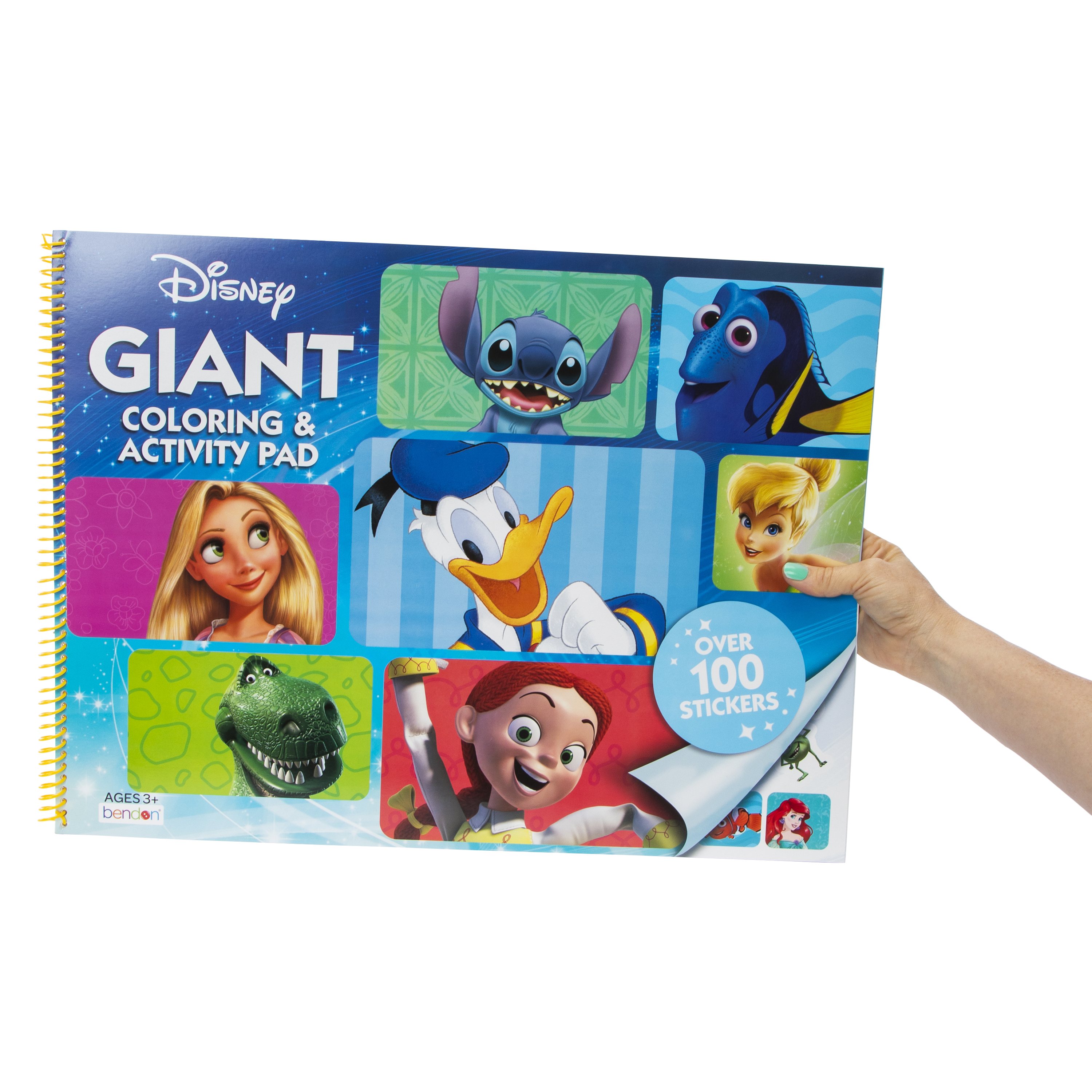 Disney Giant Coloring & Activity Pad With 100+ Stickers