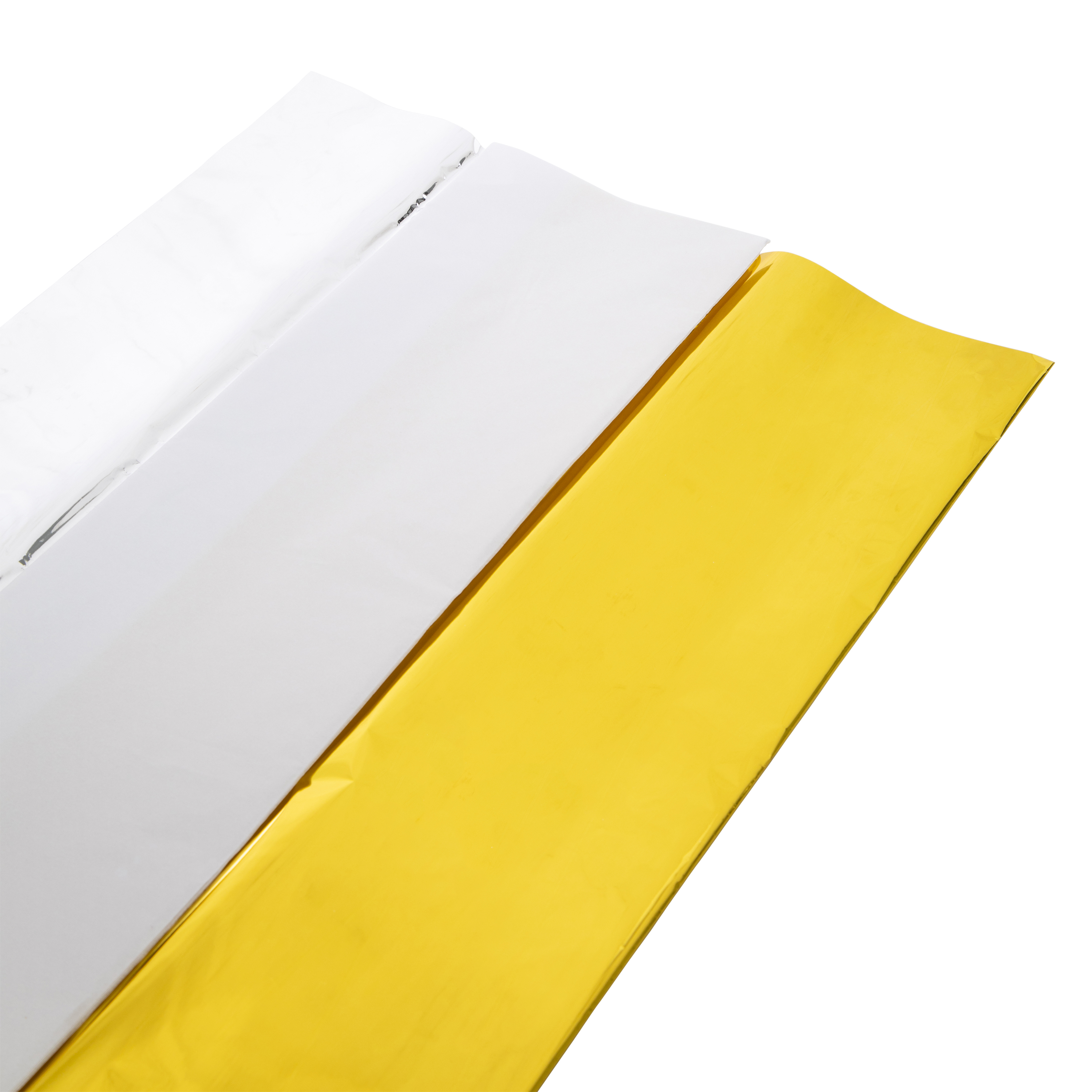 Gold Mylar Gift Wrapping Tissue Paper 8-Sheets