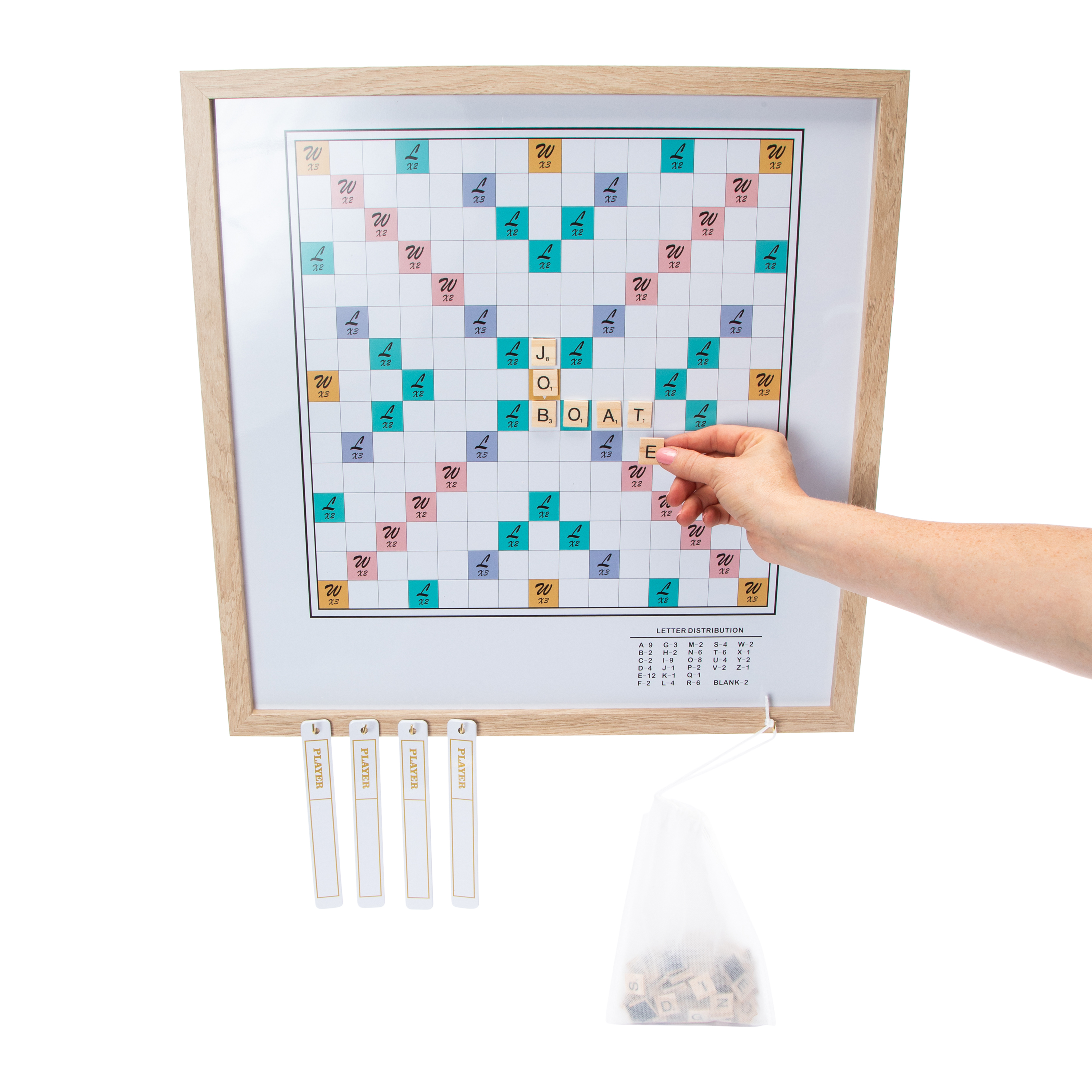 Magnetic Wall Game Cross Words 20in x 20in